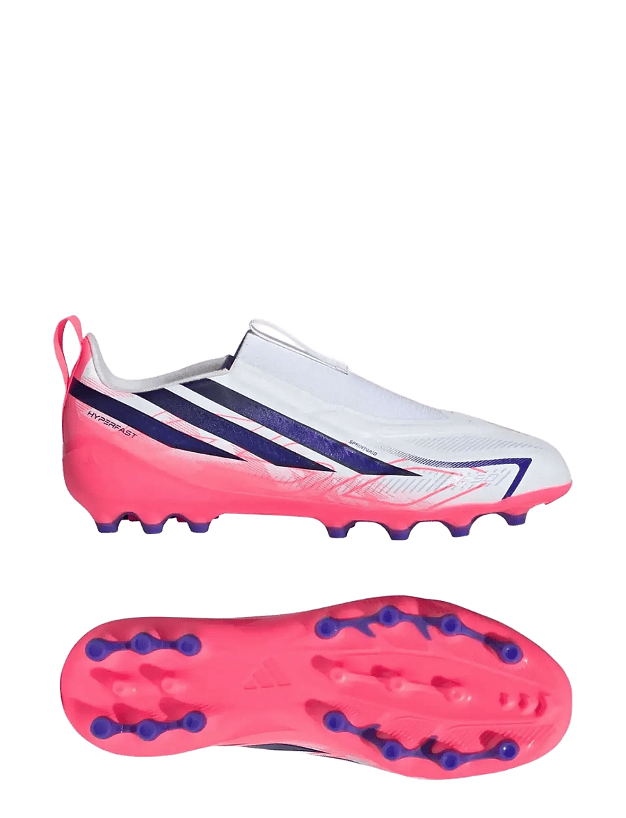 adidas Performance - F50 HYPERFAST LEAGUE LL AG J - jalgpalli puutsad - ftwwht/solpur/soltur - 0