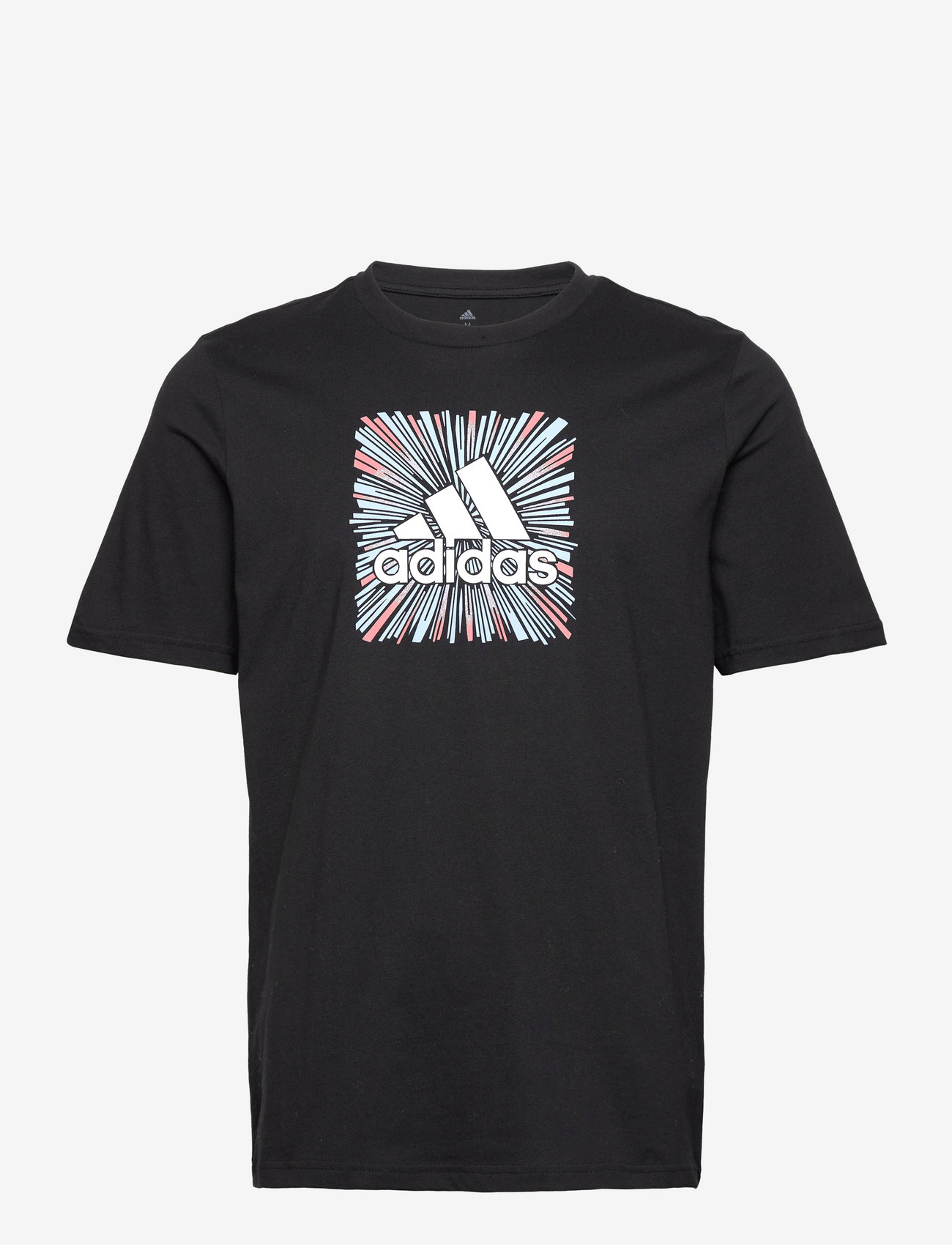 adidas Performance - Sport Optimist Sun Logo Sportswear Graphic T-Shirt (Short Sleeve) - de laveste prisene - black - 0