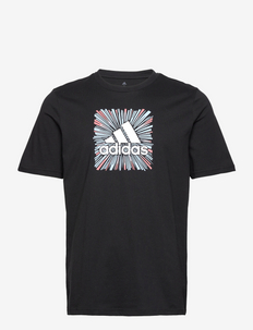 Sport Optimist Sun Logo Sportswear Graphic T-Shirt (Short Sleeve), adidas Performance