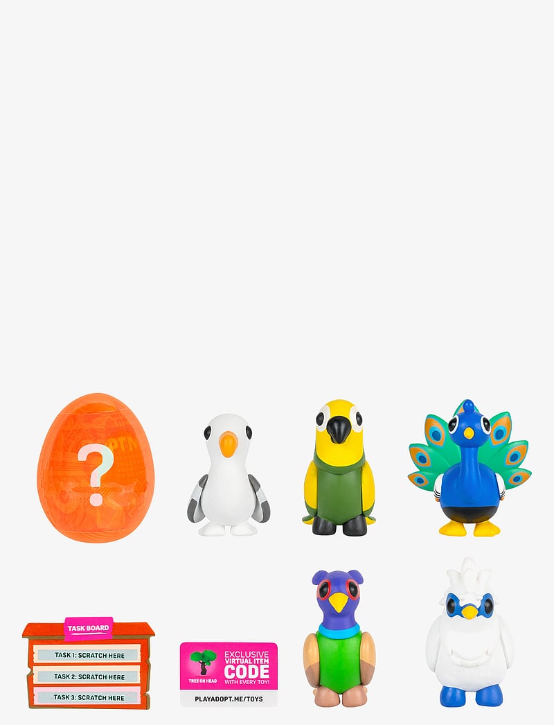 Adopt Me - Adopt Me 6 Figure Pack - Feathered Friends - dýr - multi - 1