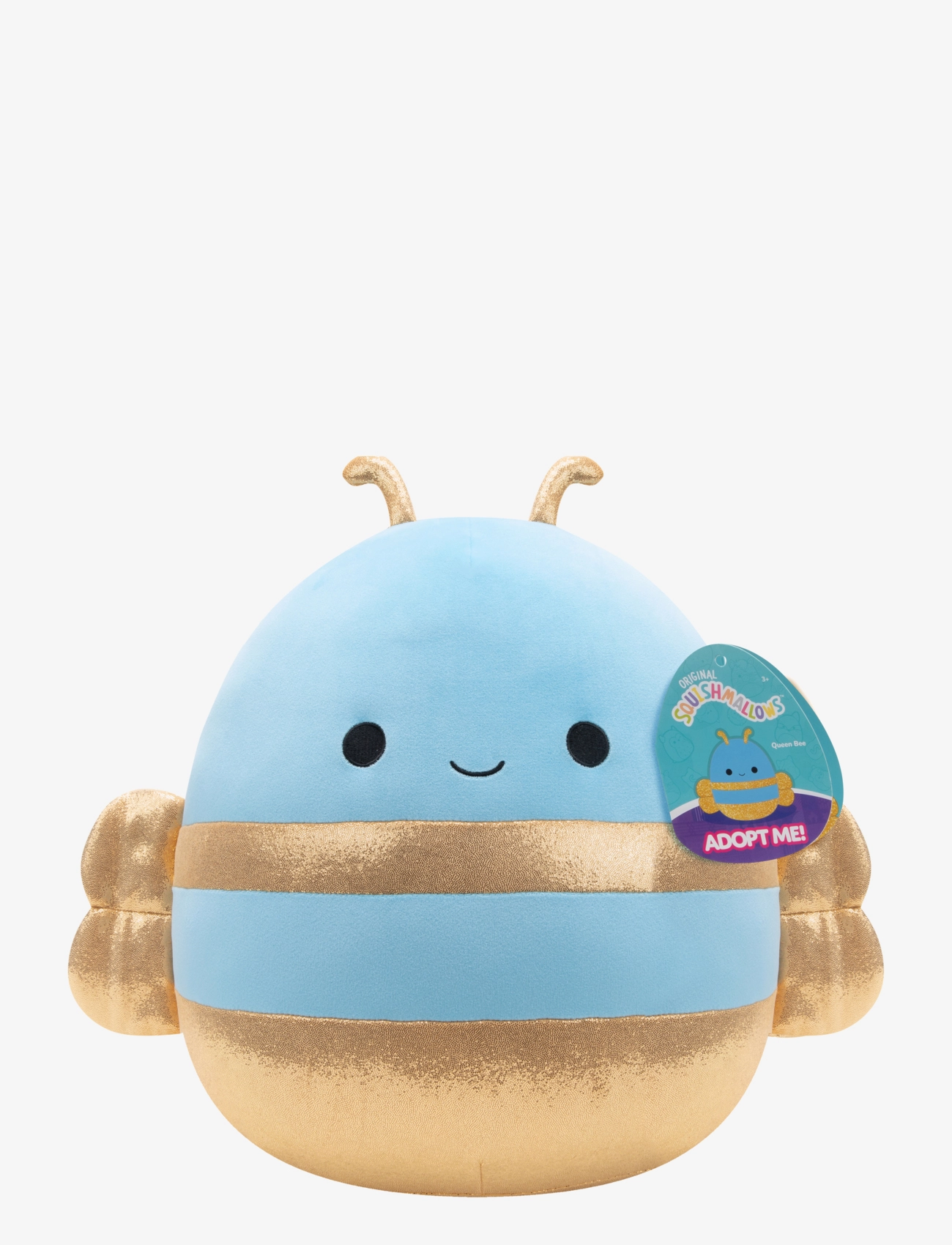 Adopt Me Squishmallow Queen Bee 35Cm, Børn, Stuffed Legetøj, Multi/mønstret, Str: ONE SIZE