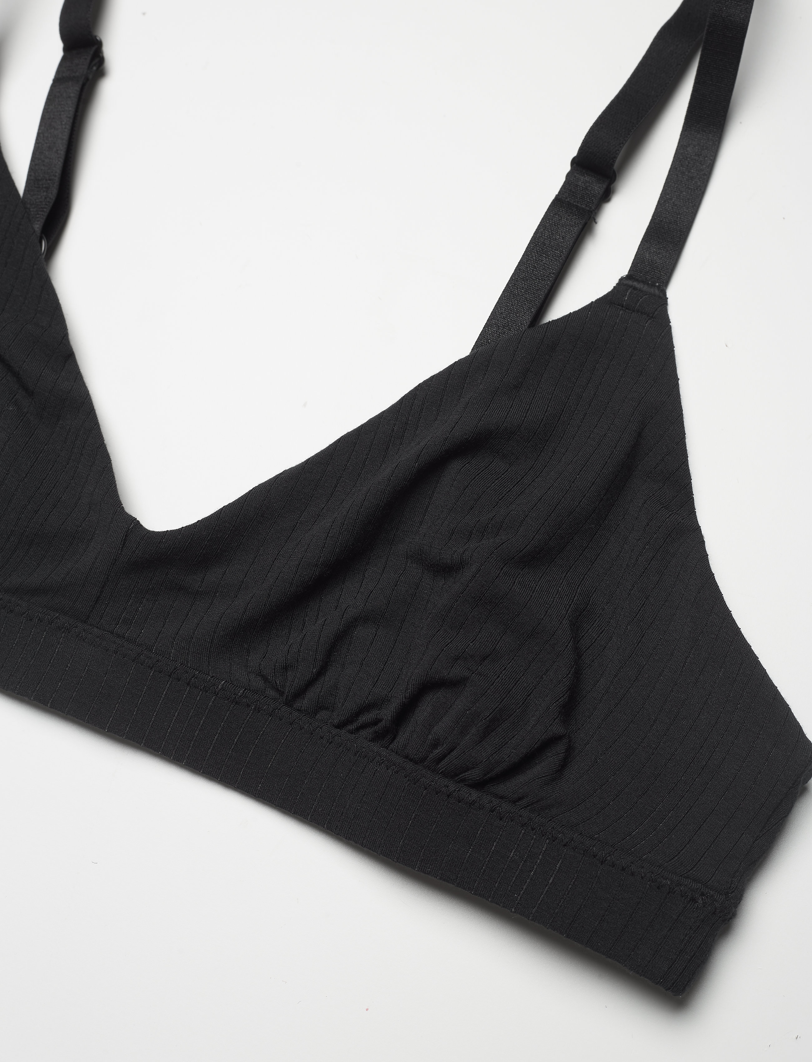 Aerie - DROP NEEDLE TRIANGLE - true black - 2