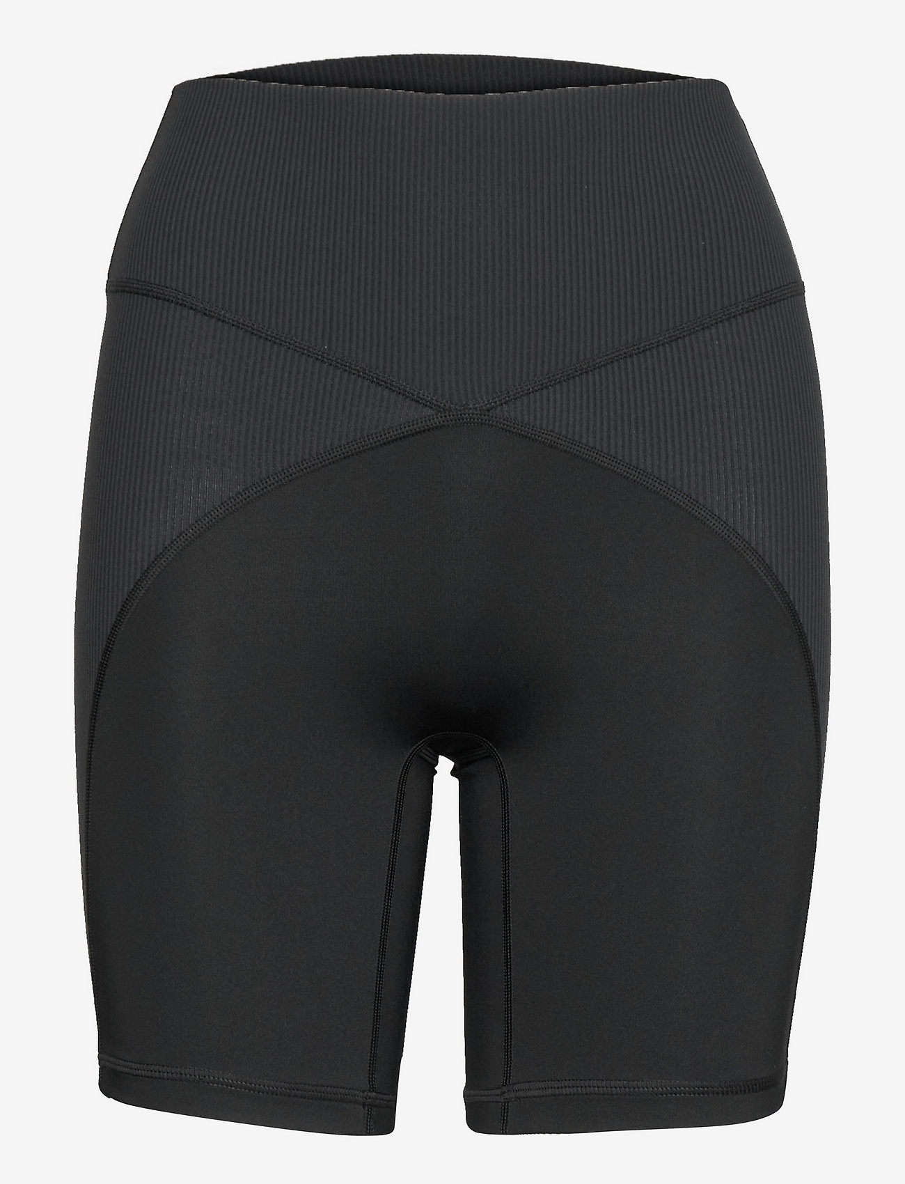 Aerie - GOALS CONTOUR SEAM BIKE SHORT - true black - 0
