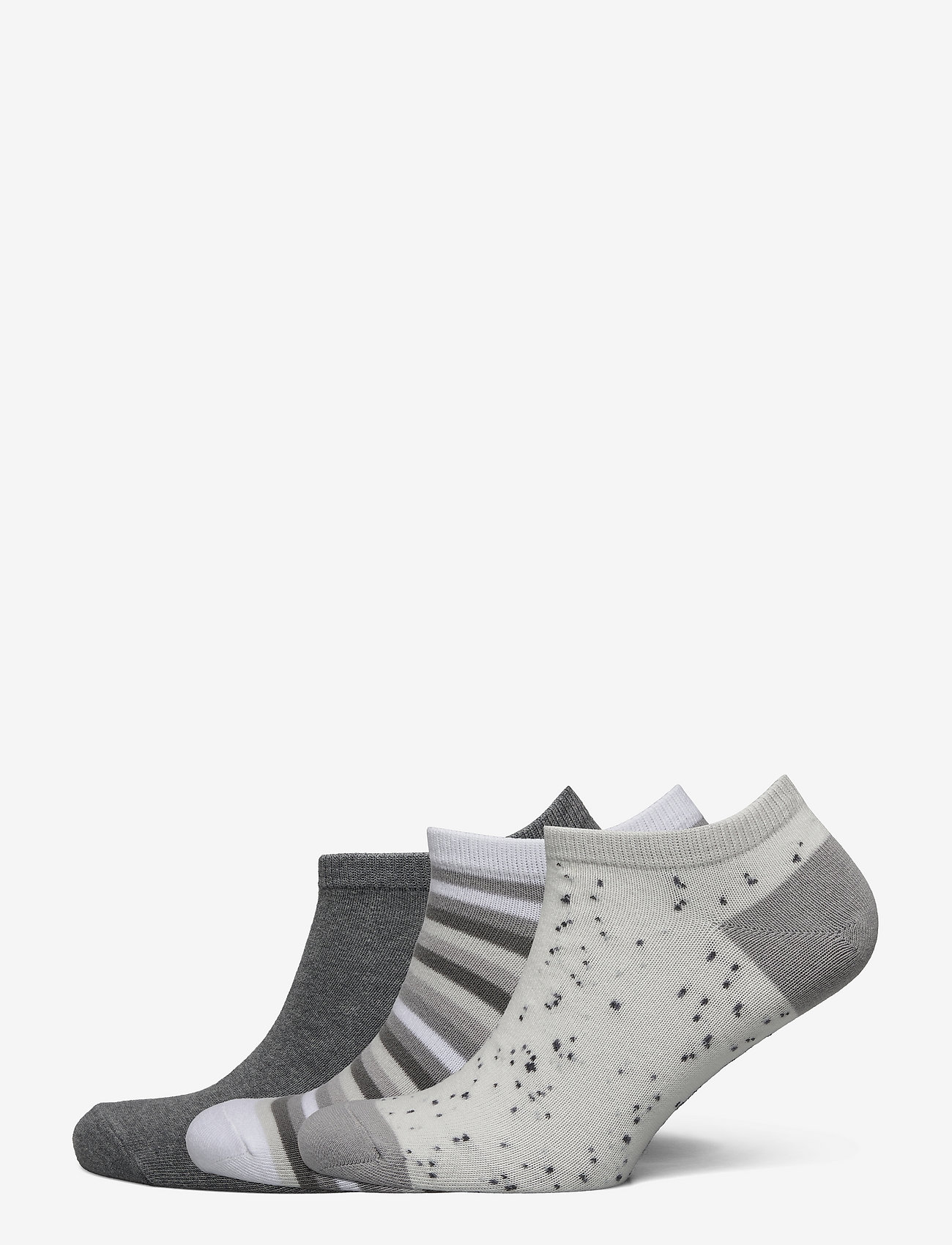 Aerie - 3PK ANKLE SOCK - smoked gray - 0