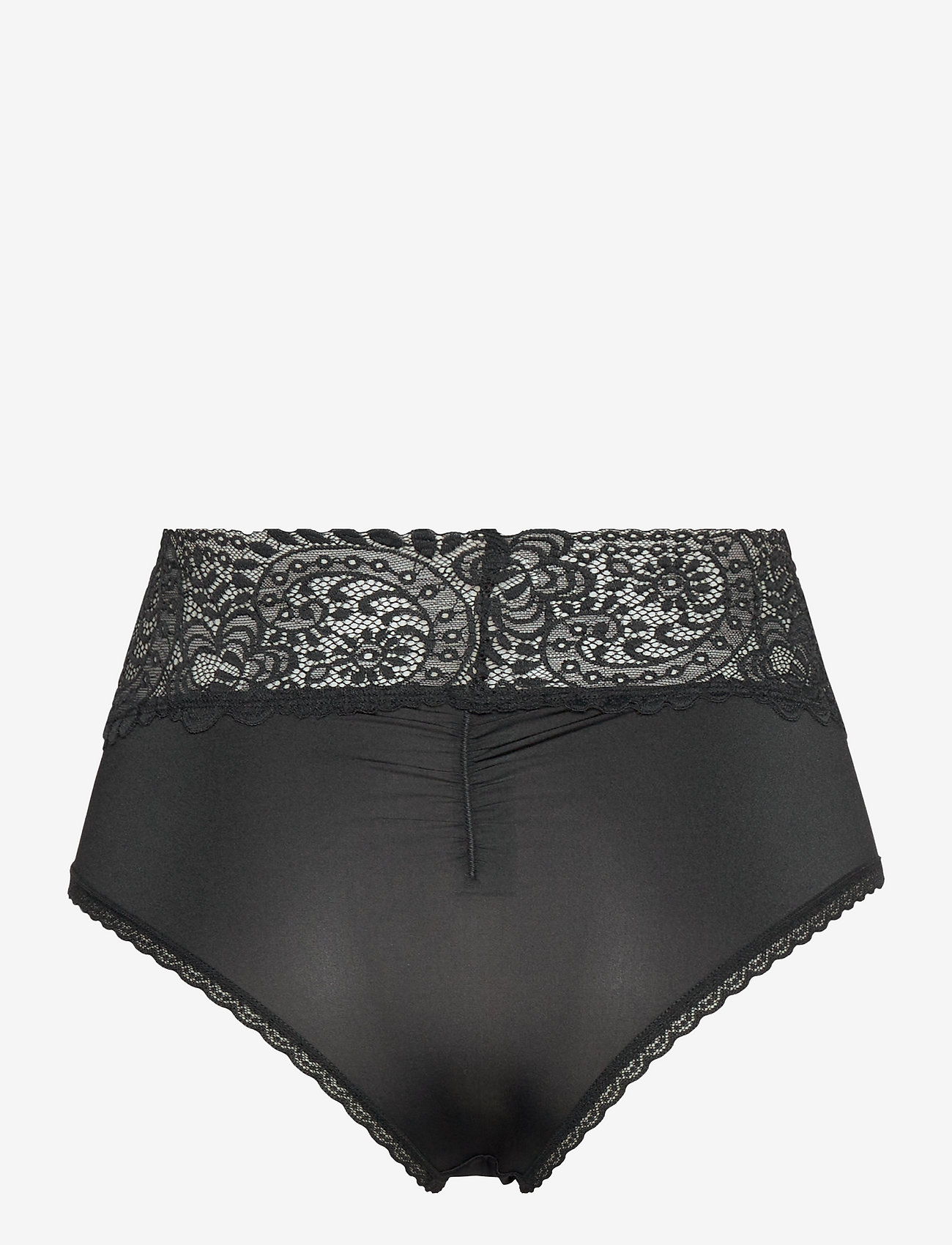 Aerie - 10CM FAR OUT LACE CHEEKY (SOLID) - true black - 1