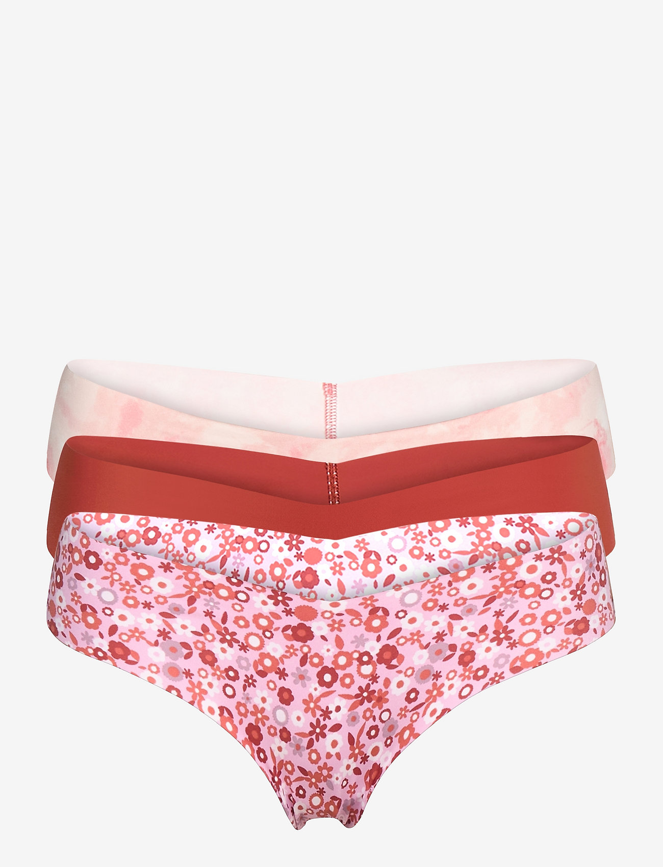 Aerie - NO SHOW THONG PACK (RED) - multi - 0