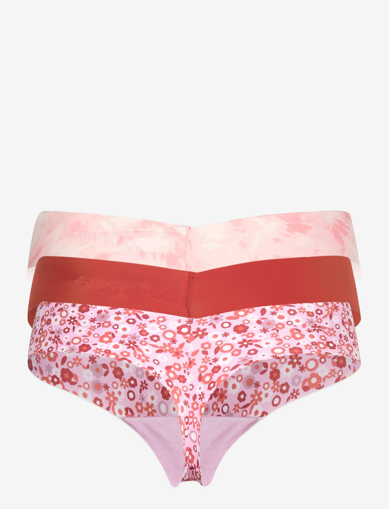 Aerie - NO SHOW THONG PACK (RED) - multi - 1