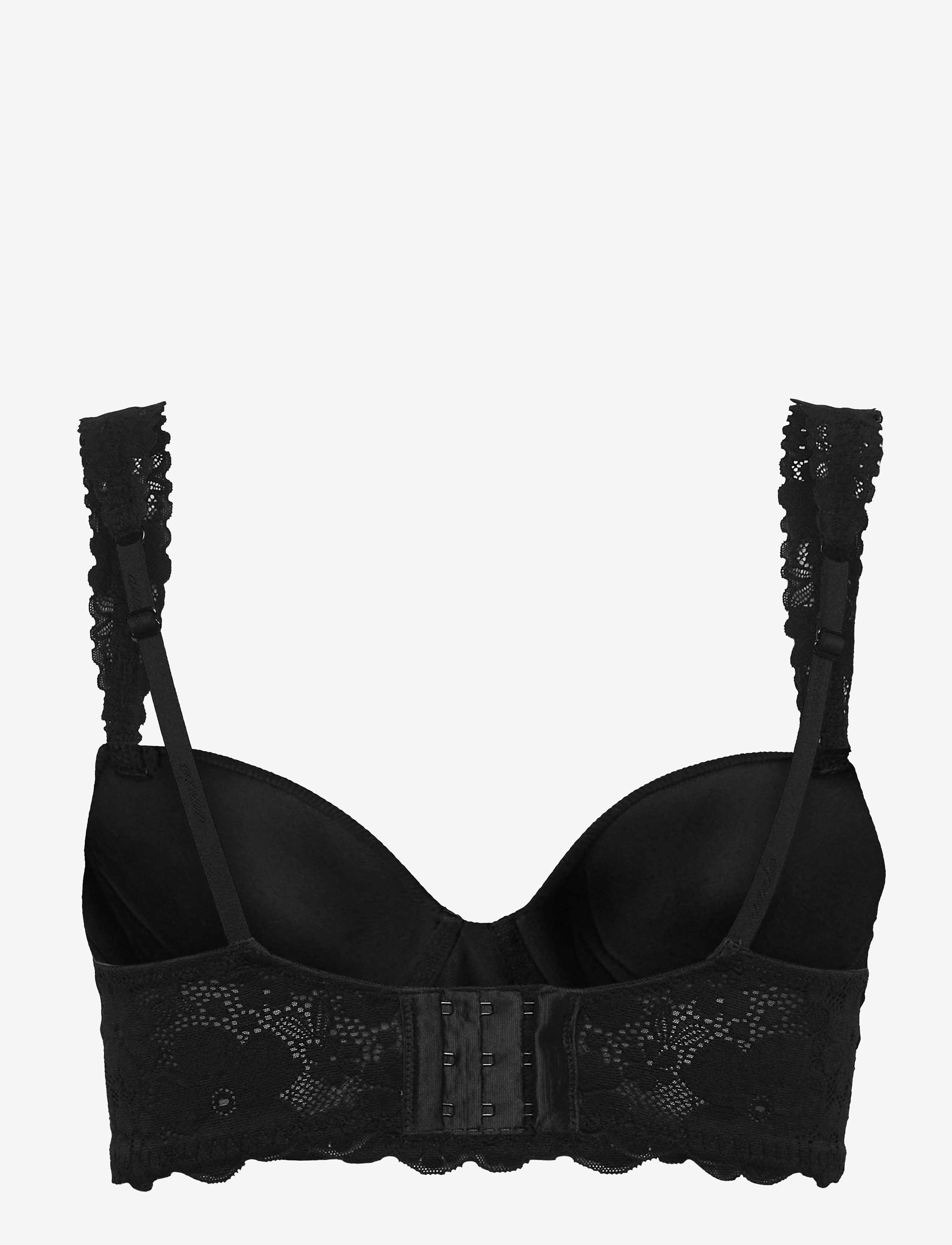 Aerie - REAL HAPPY LL DEMI LONGLINE - black - 1