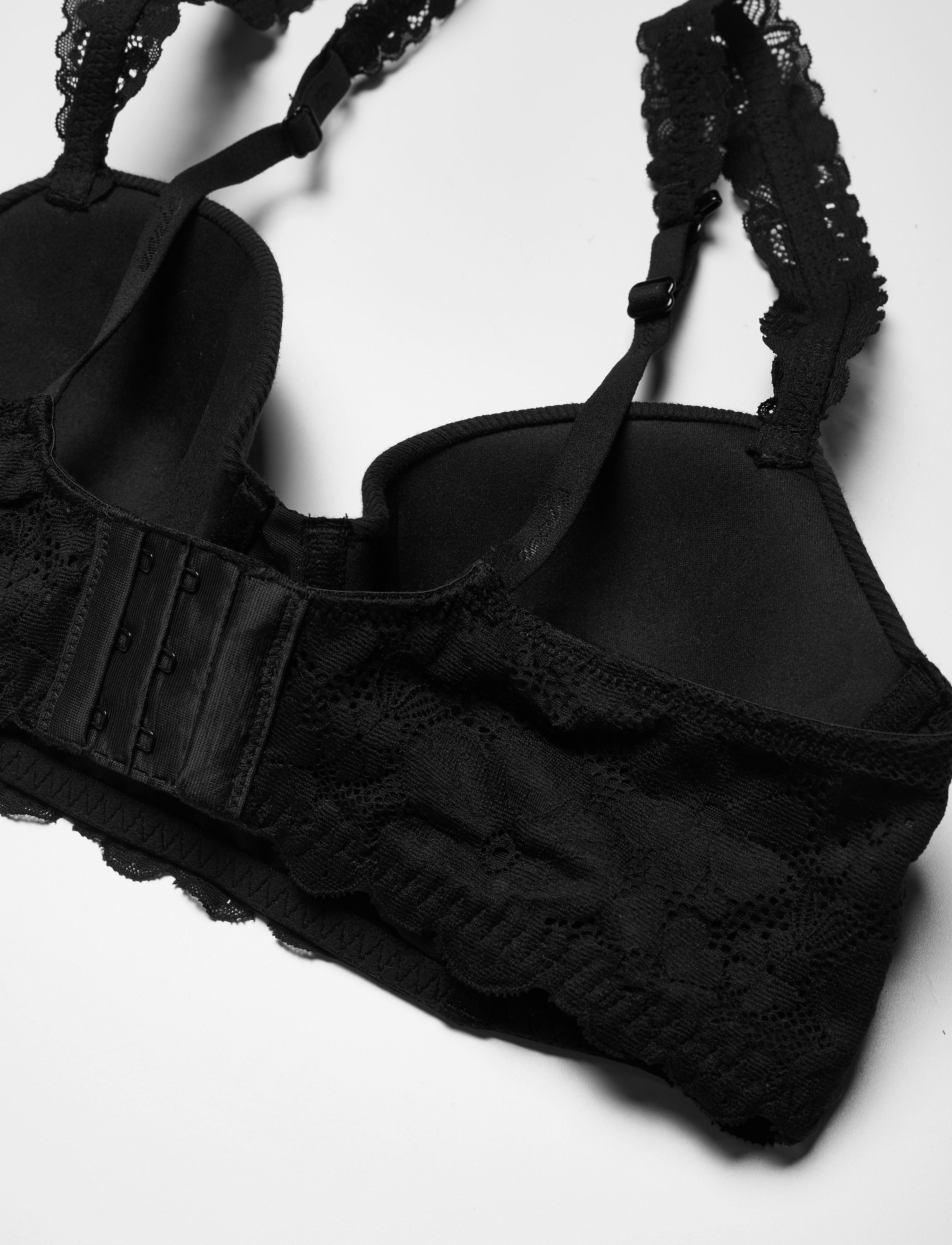 Aerie - REAL HAPPY LL DEMI LONGLINE - black - 3