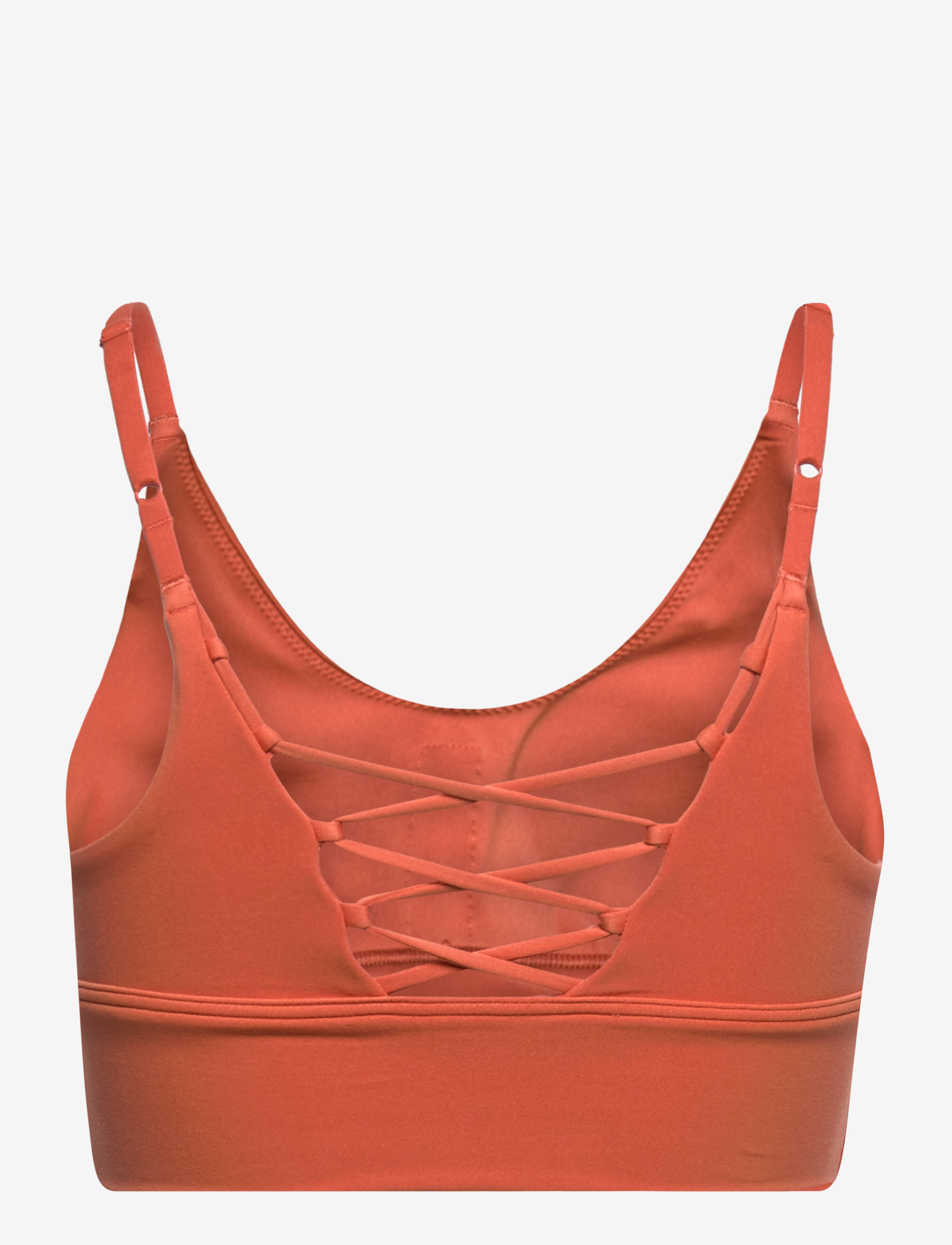 Aerie - LACE UP BRALETTE - rusty peach - 1