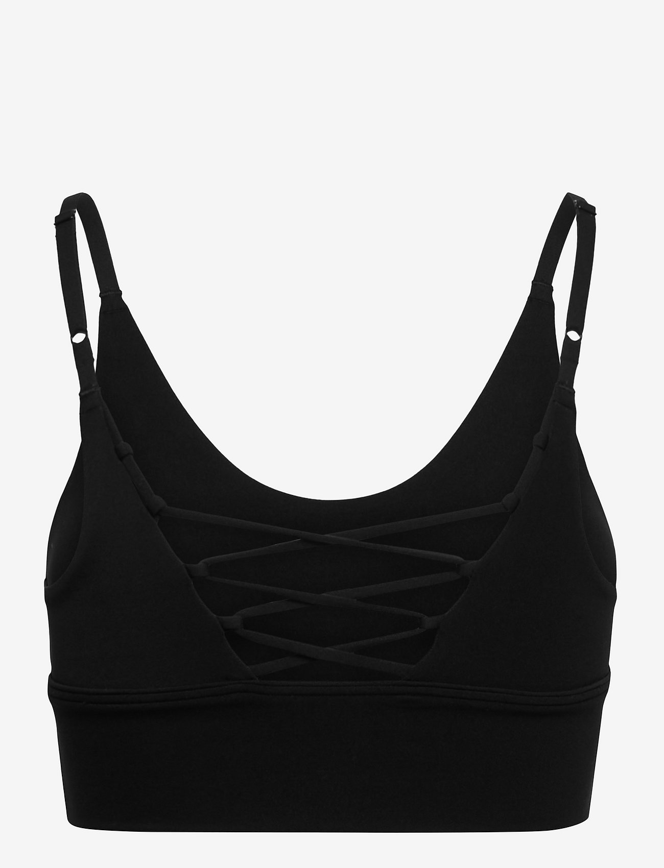 Aerie - LACE UP BRALETTE - true black - 1