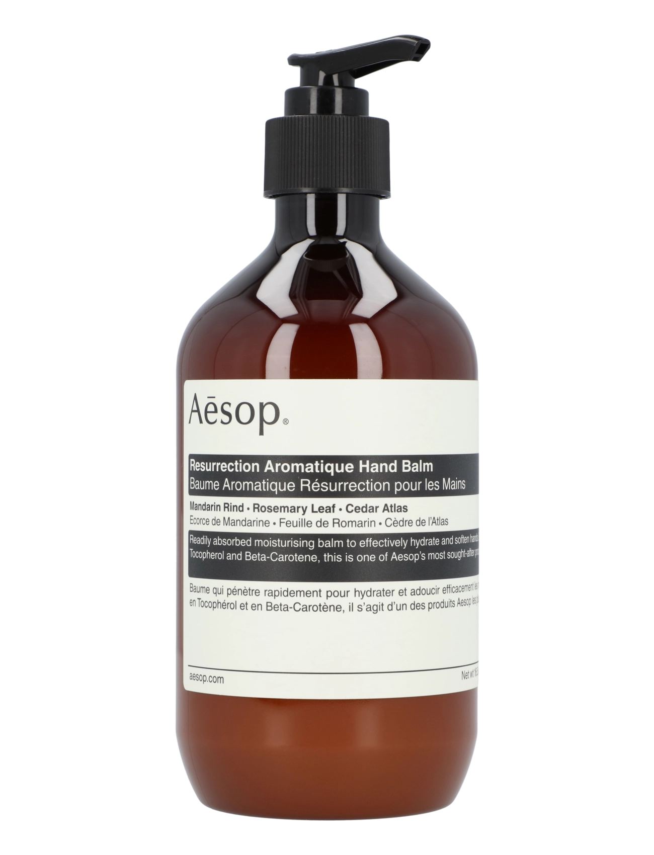 Aesop Resurrection Aromatique Hand Balm, Hand Creme, Nude, Str: 500 ML