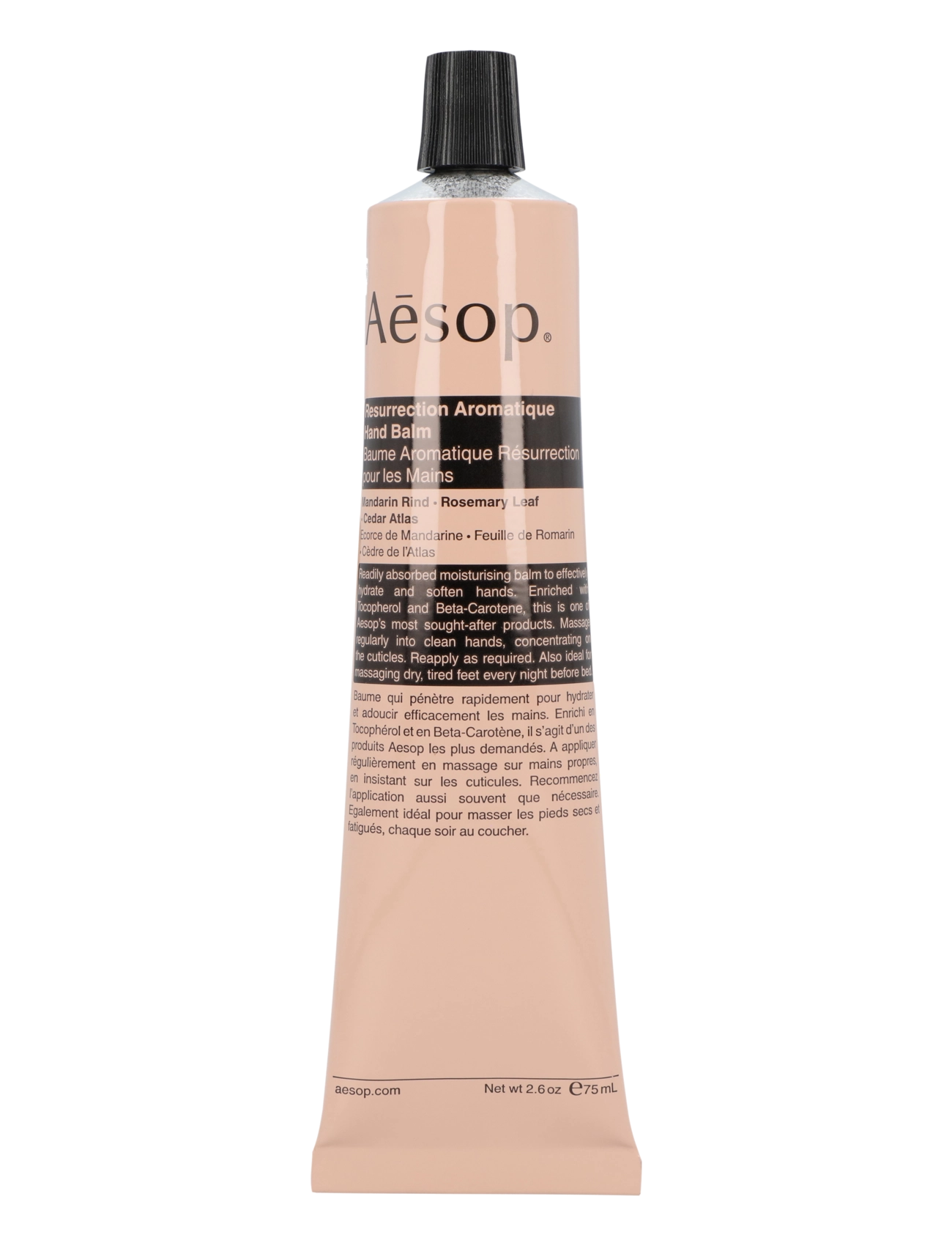 Aesop Resurrection Aromatique Hand Balm, 75 ml, Nude, Håndpleje > Håndcreme, Dame