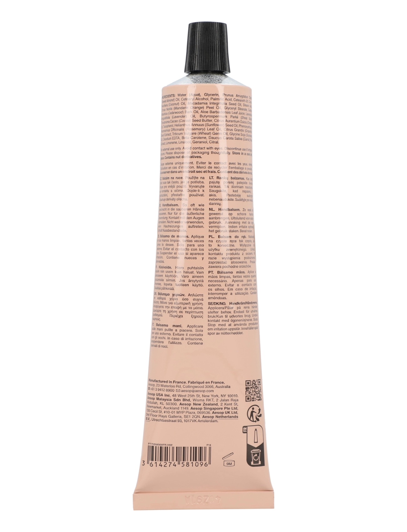Aesop - Resurrection Aromatique Hand Balm - clear - 1