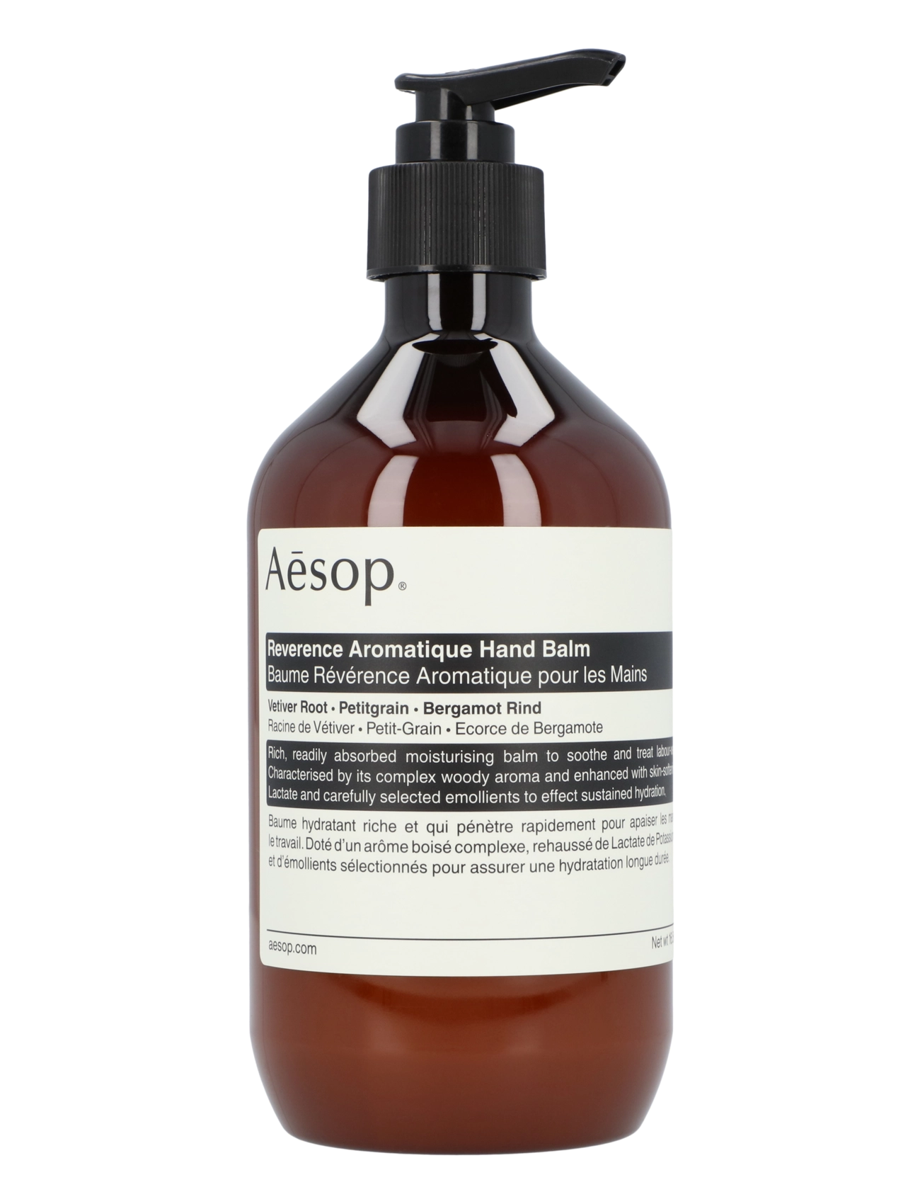 Aesop Reverence Aromatique Hand Balm, 500 ml, Nude, Håndpleje > Håndcreme, Dame