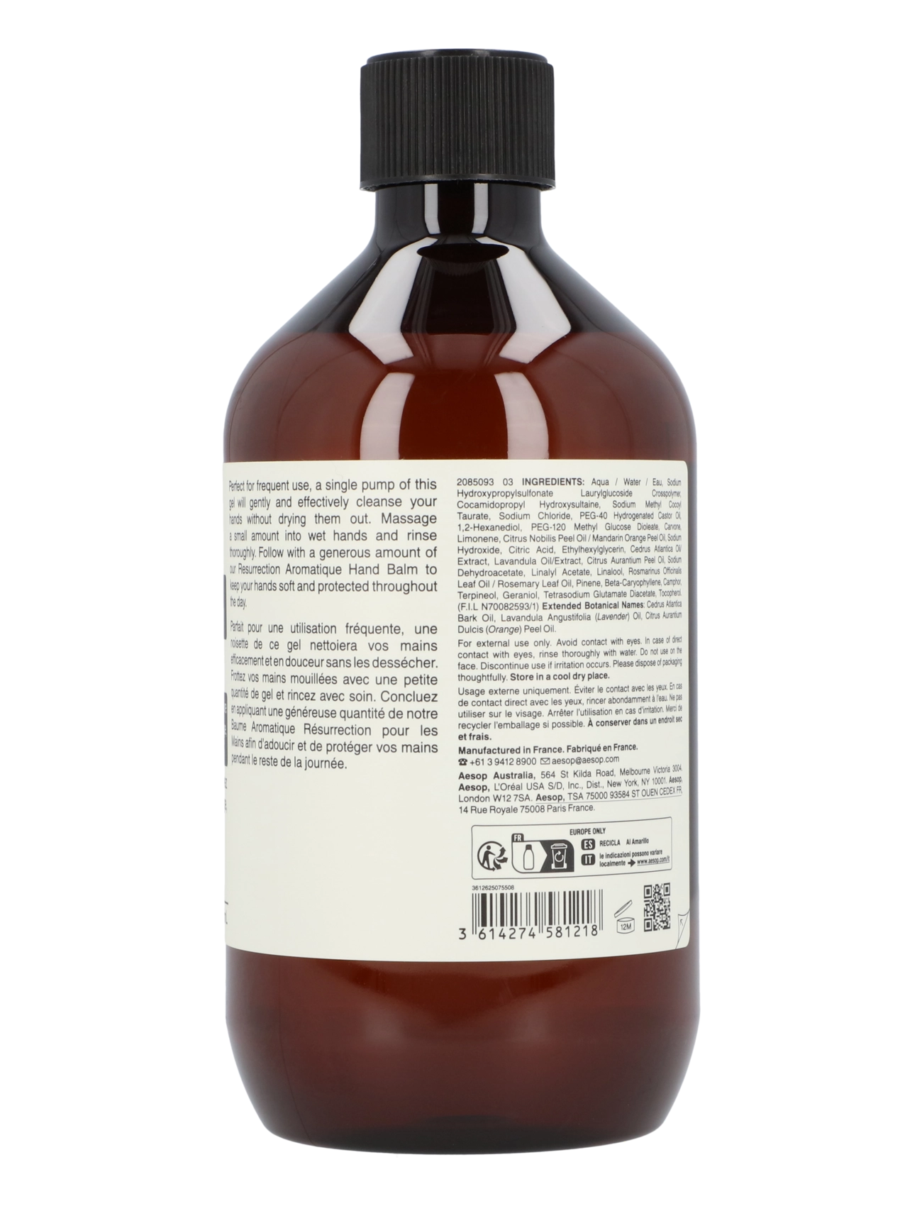 Aesop - Resurrection Aromatique Hand Wash Refill - clear - 1