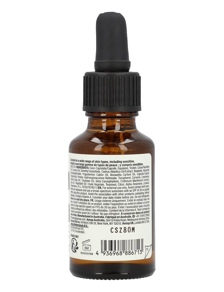 Aesop - Resolute Facial Concentrate - resestorlekar & kits - clear - 1