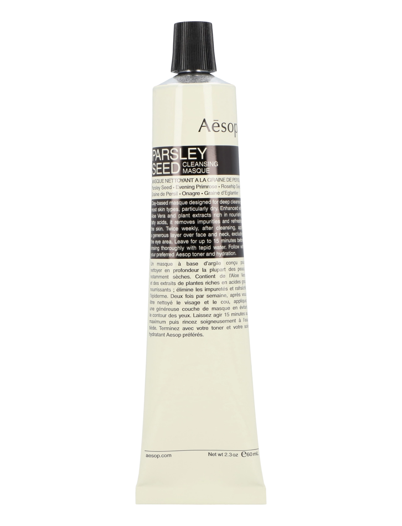 Aesop Parsley Seed Cleansing Masque, 60 ml, Nude, Ansigtsmasker > Fugtgivende Maske, Dame