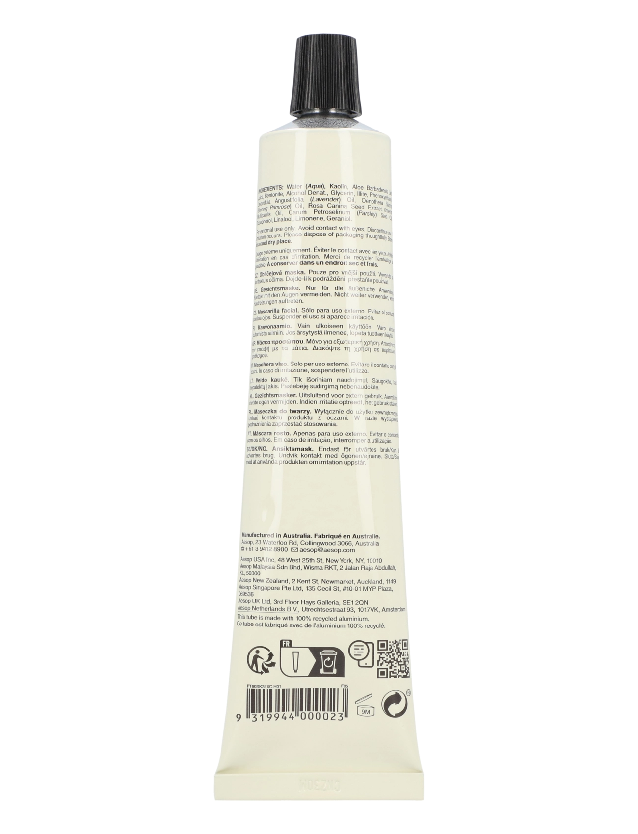 Aesop - Parsley Seed Cleansing Masque - Återfuktande masker - clear - 1