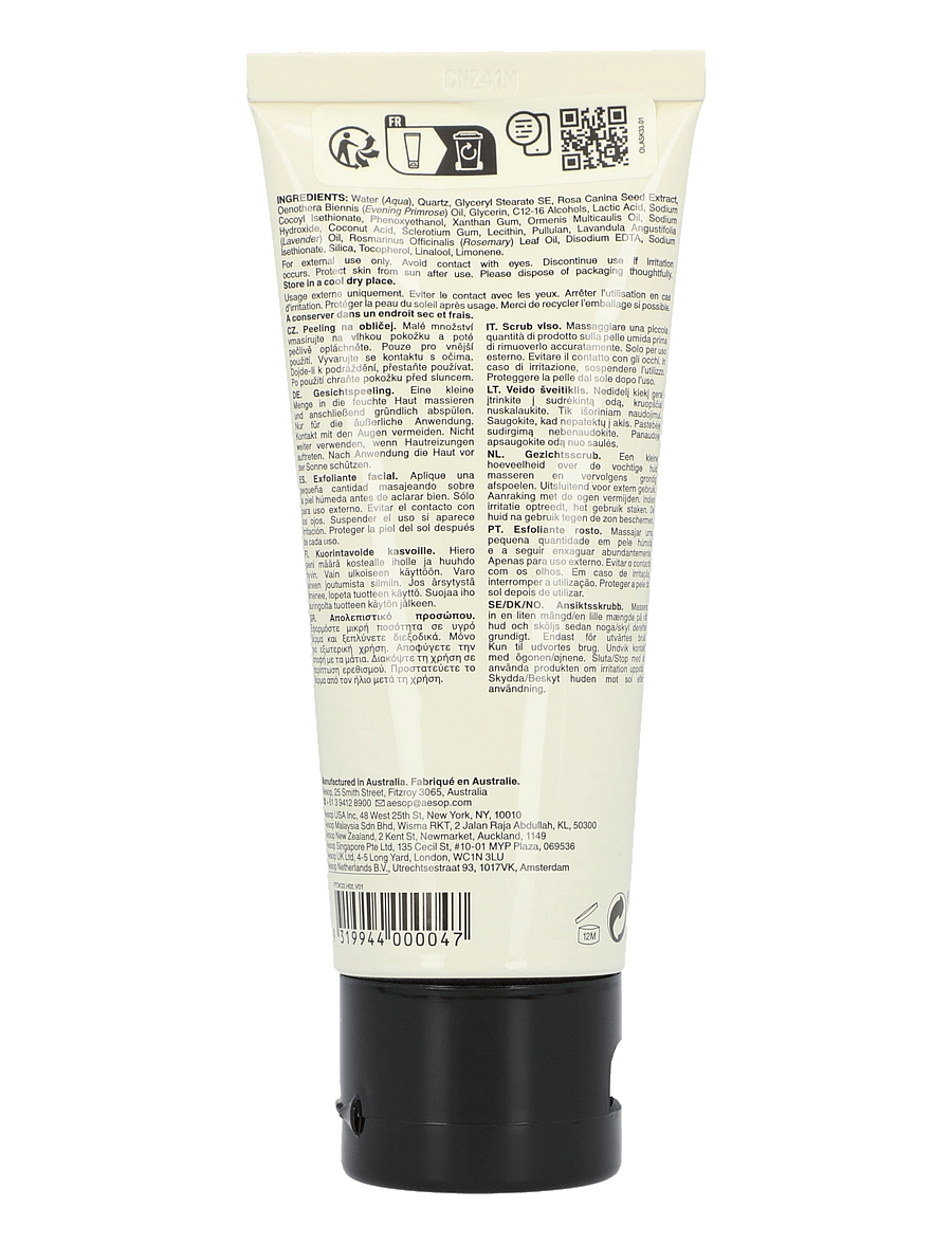 Aesop - Purifying Facial Exfoliant Paste - eksfolierende tonere - clear - 1