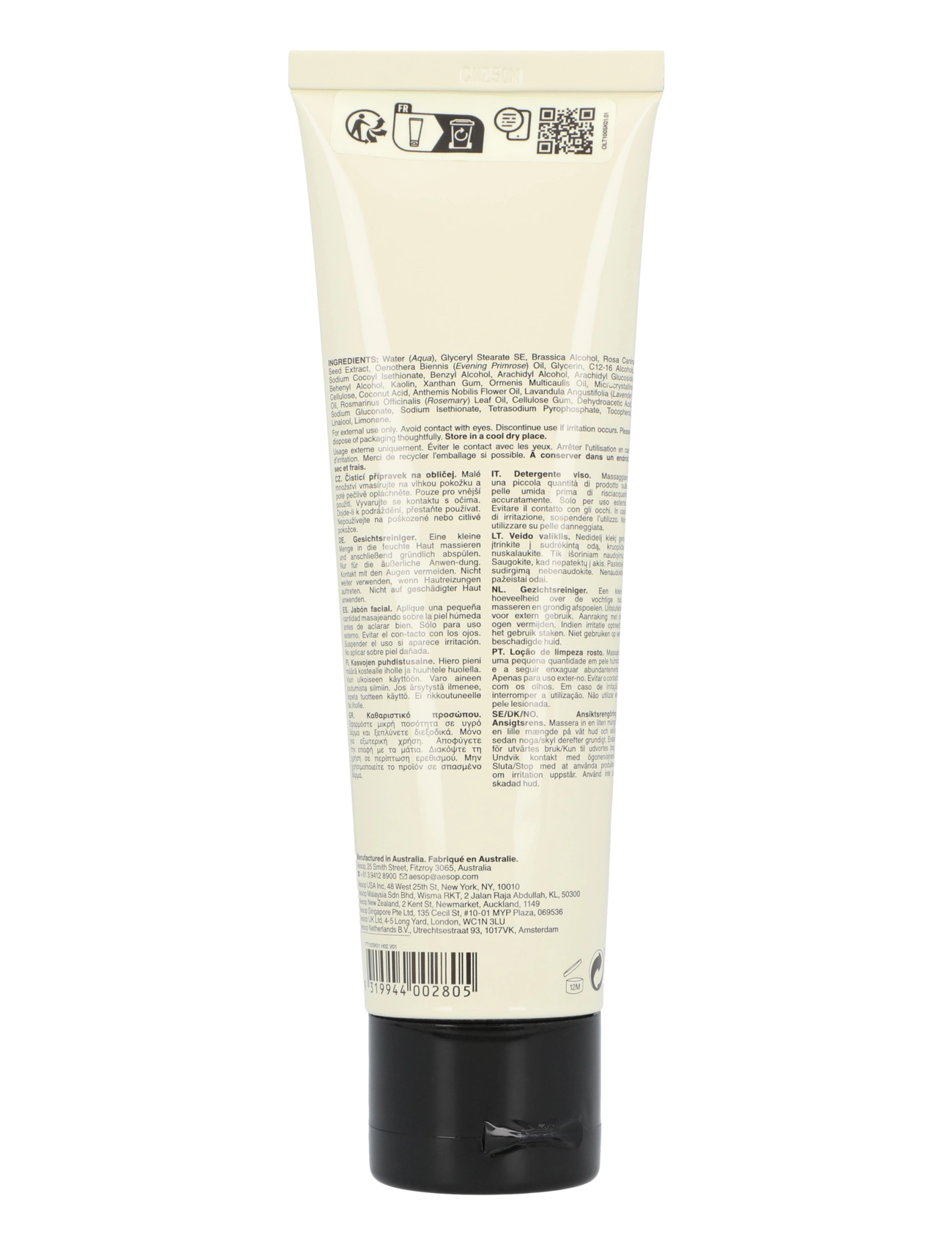 Aesop - Purifying Facial Cream Cleanser - clear - 1