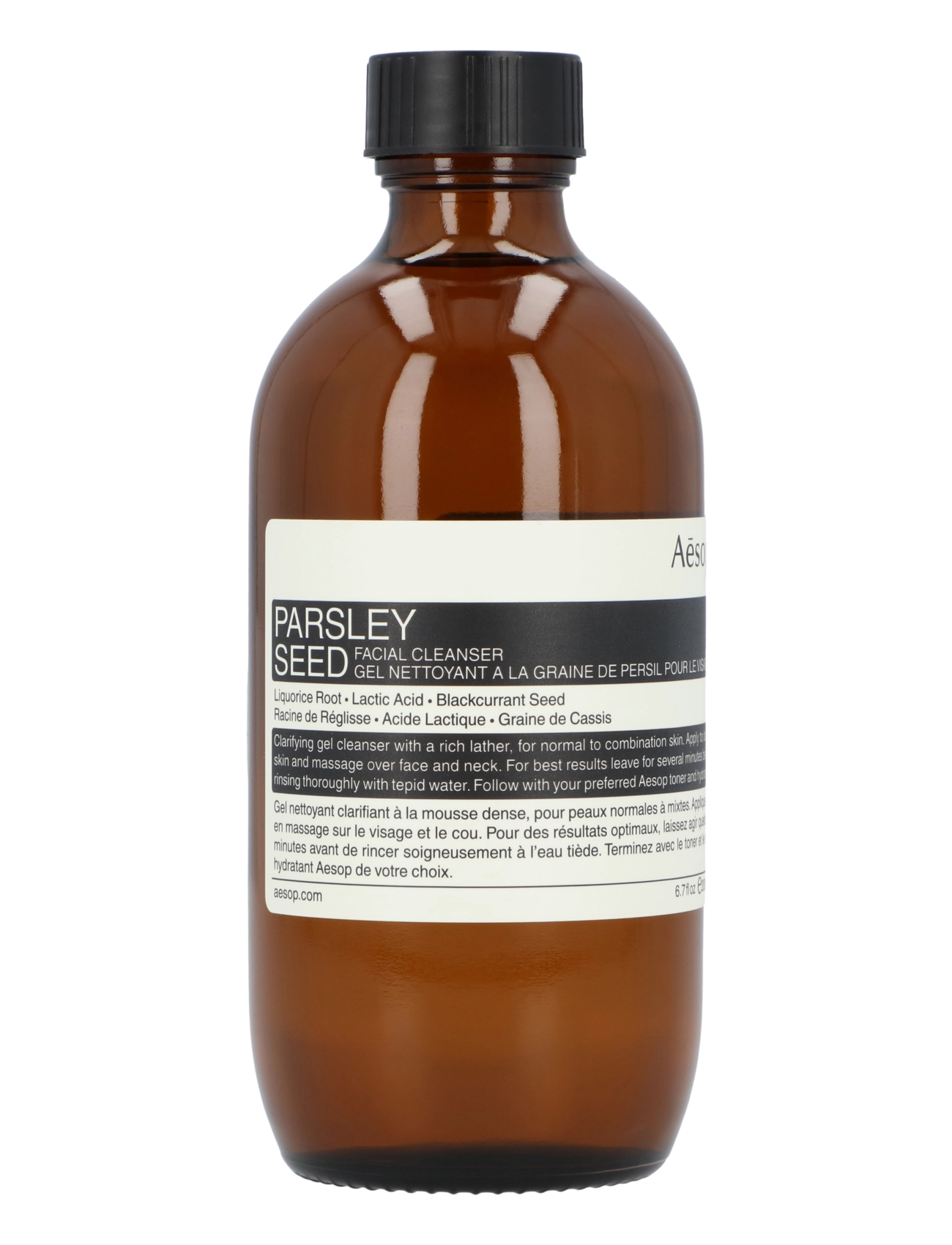 Aesop Parsley Seed Facial Cleanser, 200 ml, Nude, Rengøringsmidler > Ansigtsvask Og Rengøringsmidler, Dame