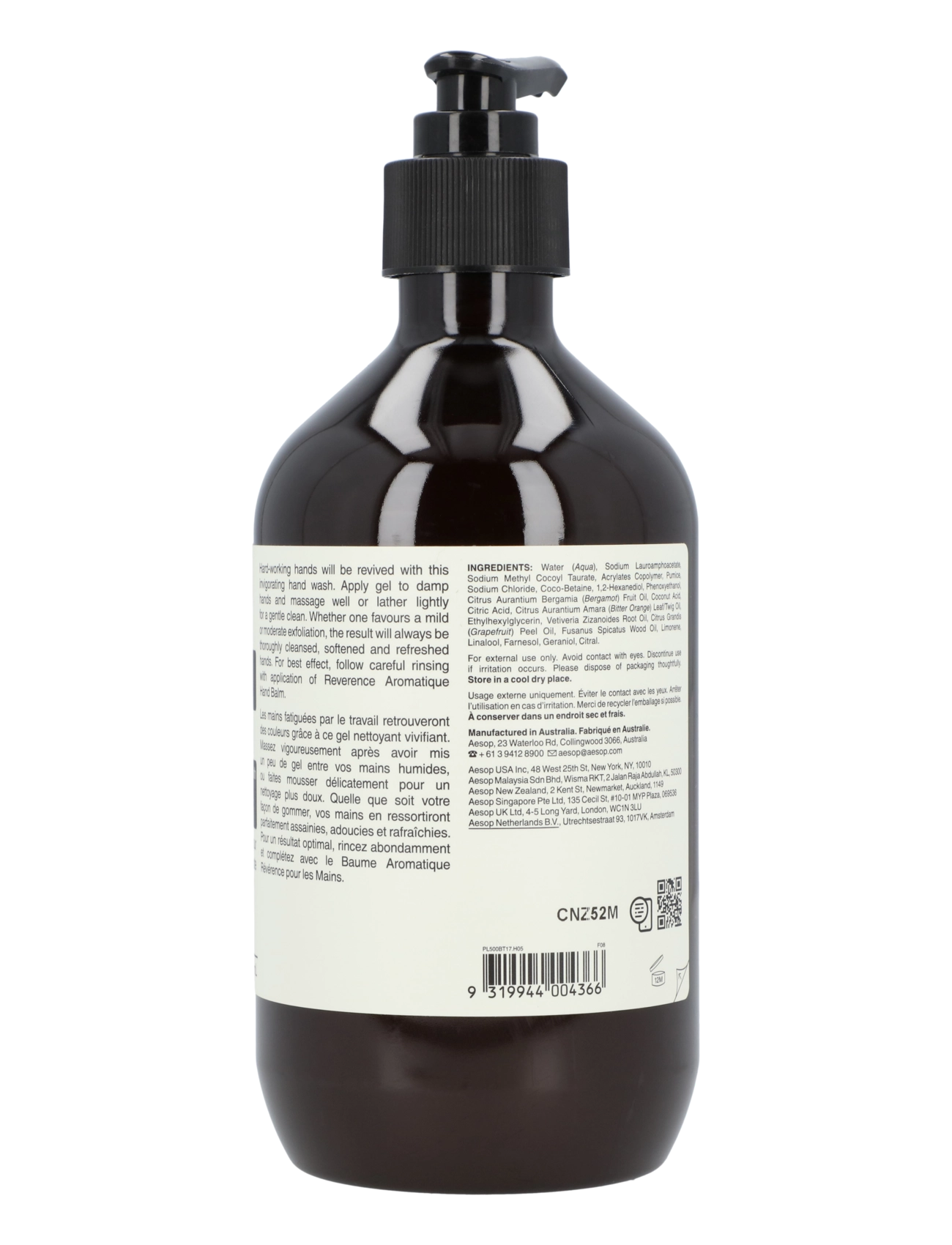Aesop - Reverence Aromatique Hand Wash - clear - 1