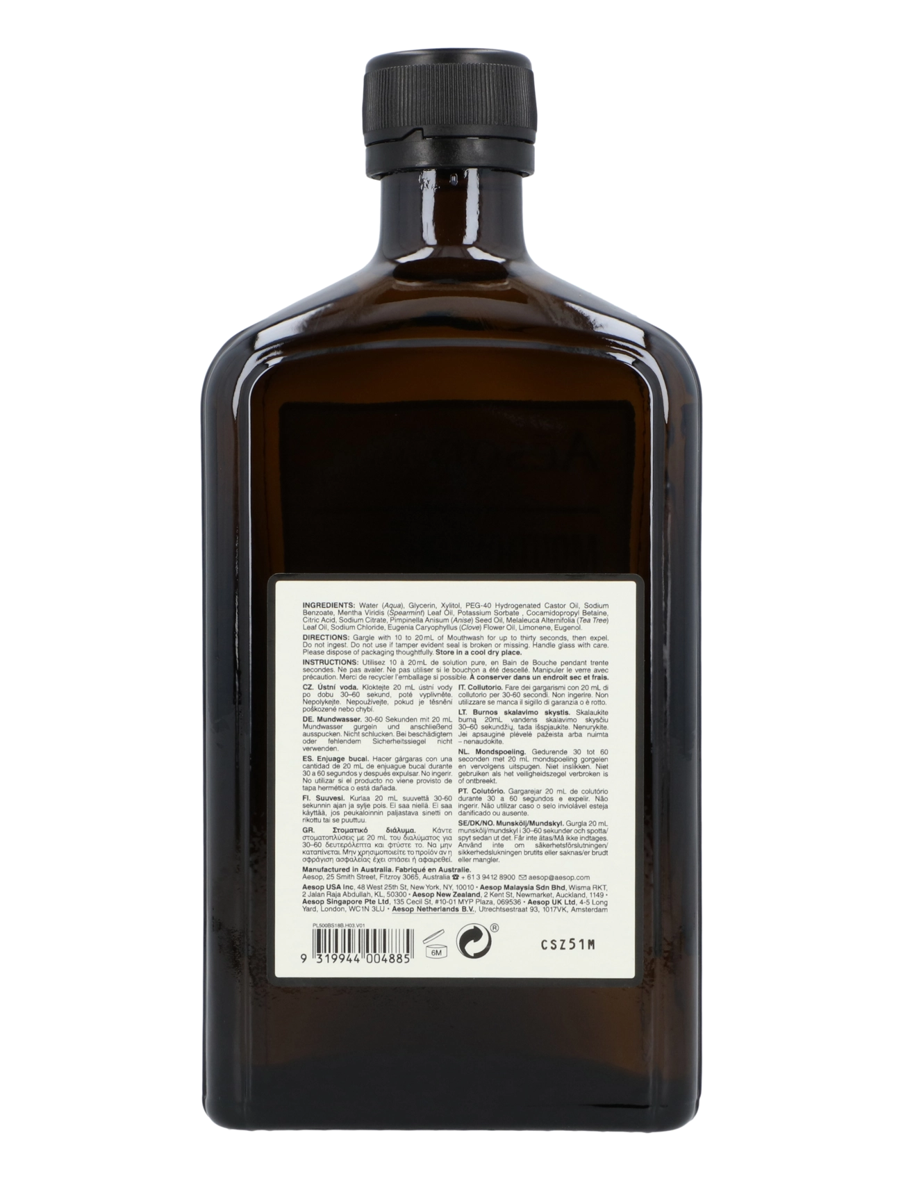 Aesop - Mouthwash - clear - 1