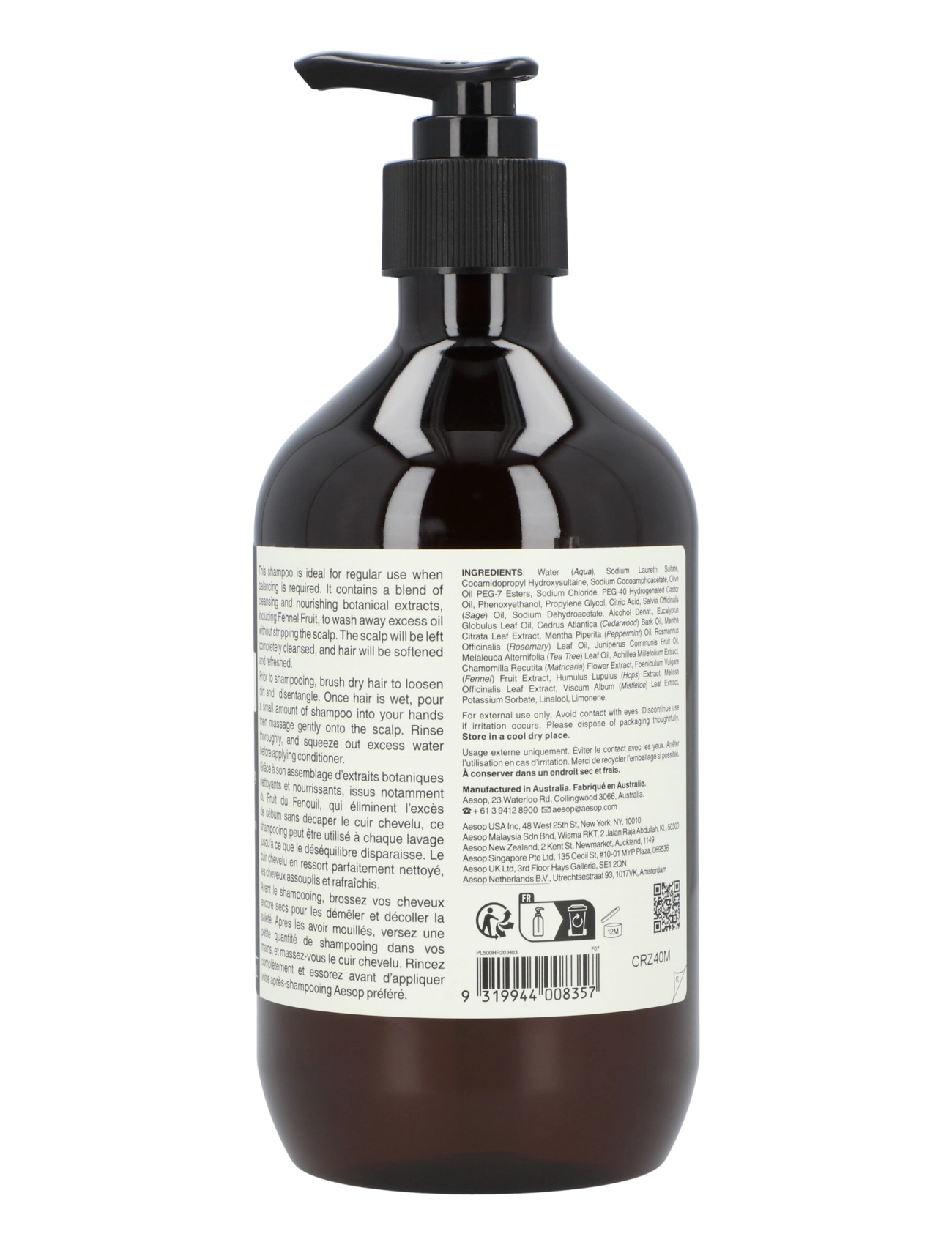 Aesop - Equalising Shampoo - clear - 1