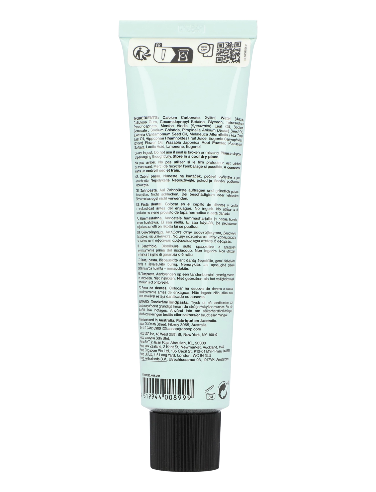 Aesop - Toothpaste - tandkräm - clear - 1