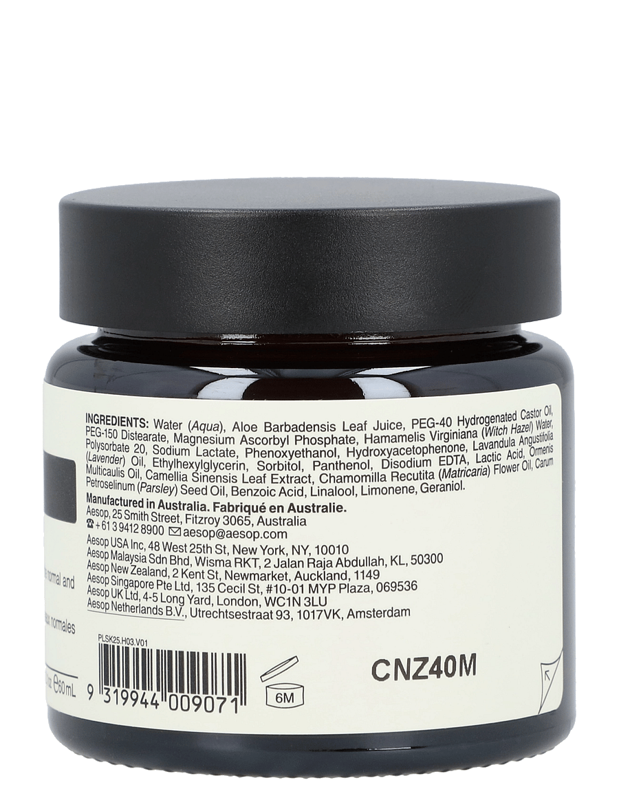 Aesop - B Triple C Facial Balancing Gel - fuktkrämer - clear - 1