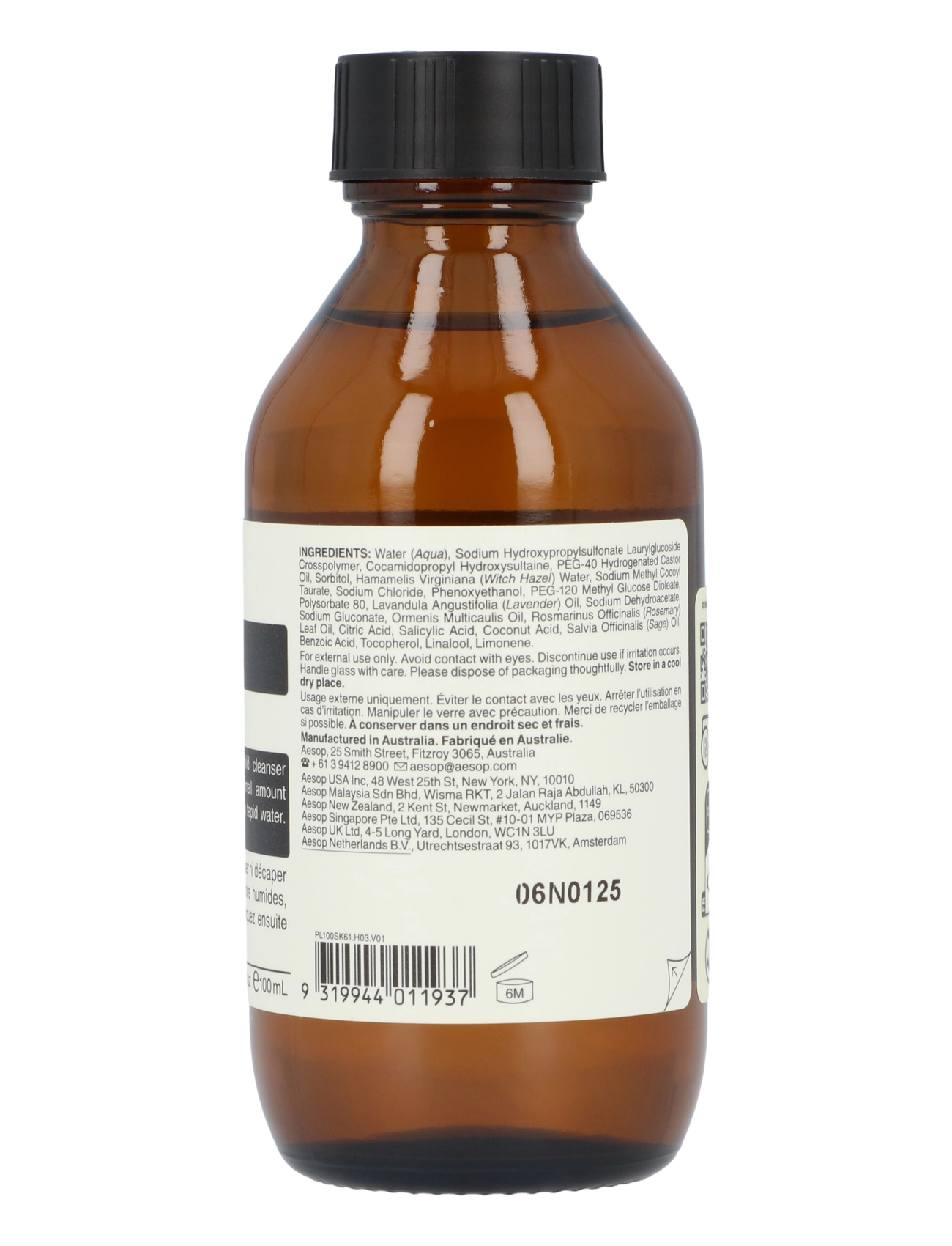 Aesop - In Two Minds Facial Cleanser - rensegel - clear - 1