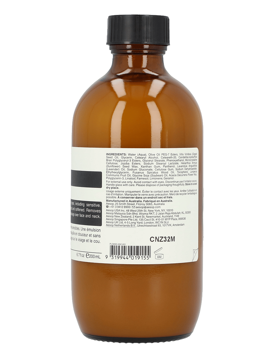 Aesop - Gentle Facial Cleansing Milk - rengöringsmjölk - clear - 1