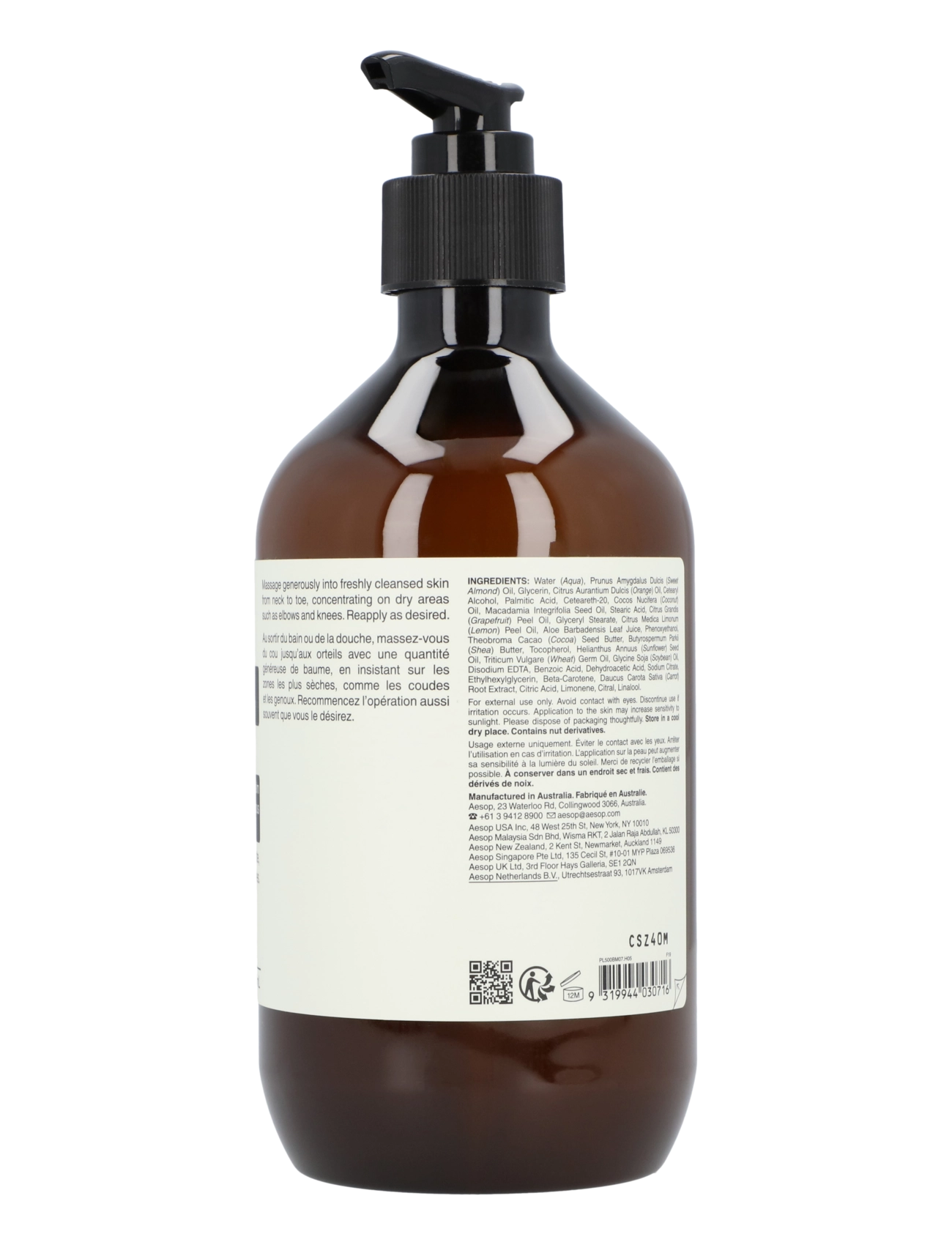 Aesop - Rind Concentrate Body Balm - clear - 1