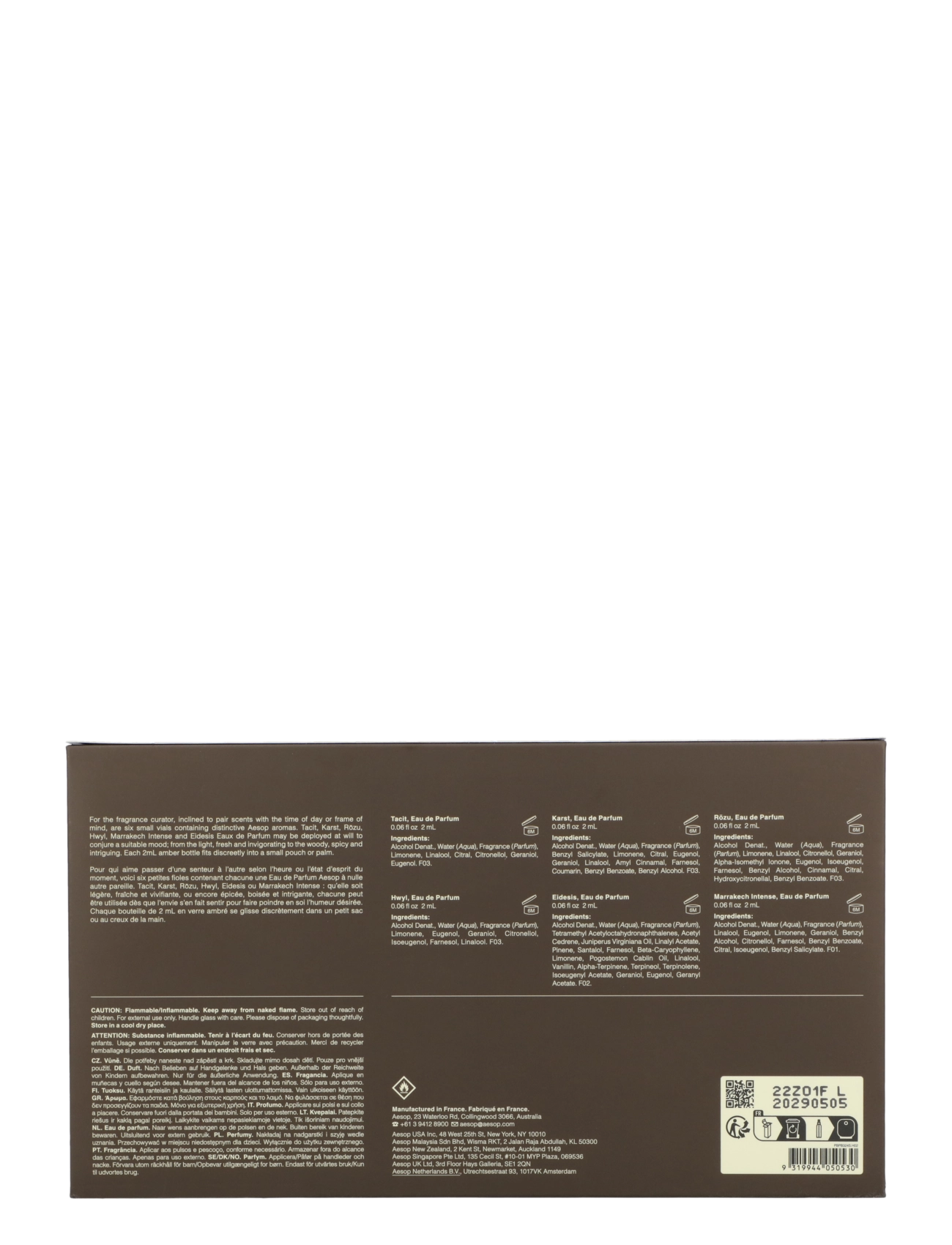 Aesop - Fragrance Anthology Volume I - clear - 1
