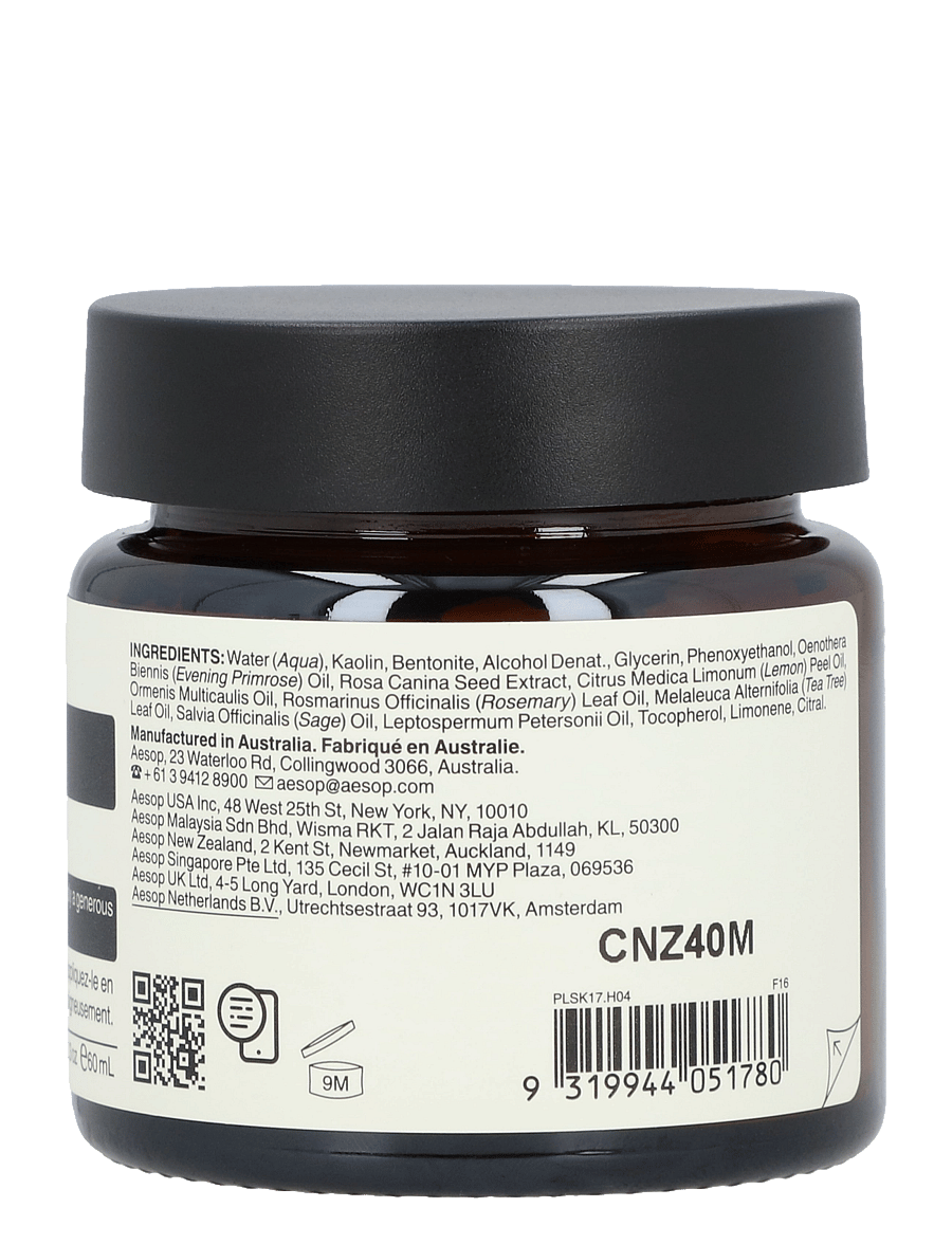 Aesop - Chamomile Concentrate Anti-Blemish Masque - Återfuktande masker - clear - 1