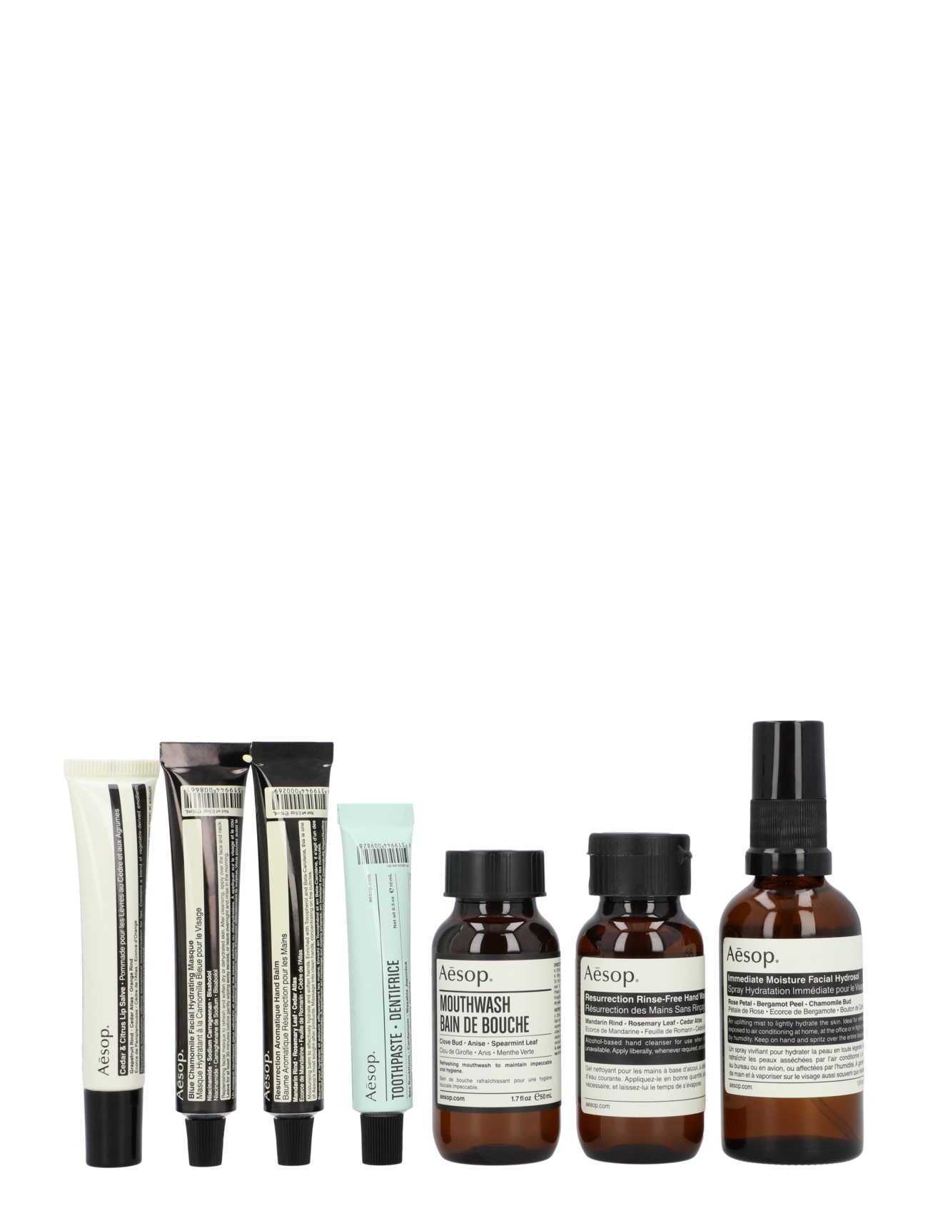 Aesop Departure Travel Kit, One Size, Nude, Alle Sæt > Rejsestørrelse, Dame