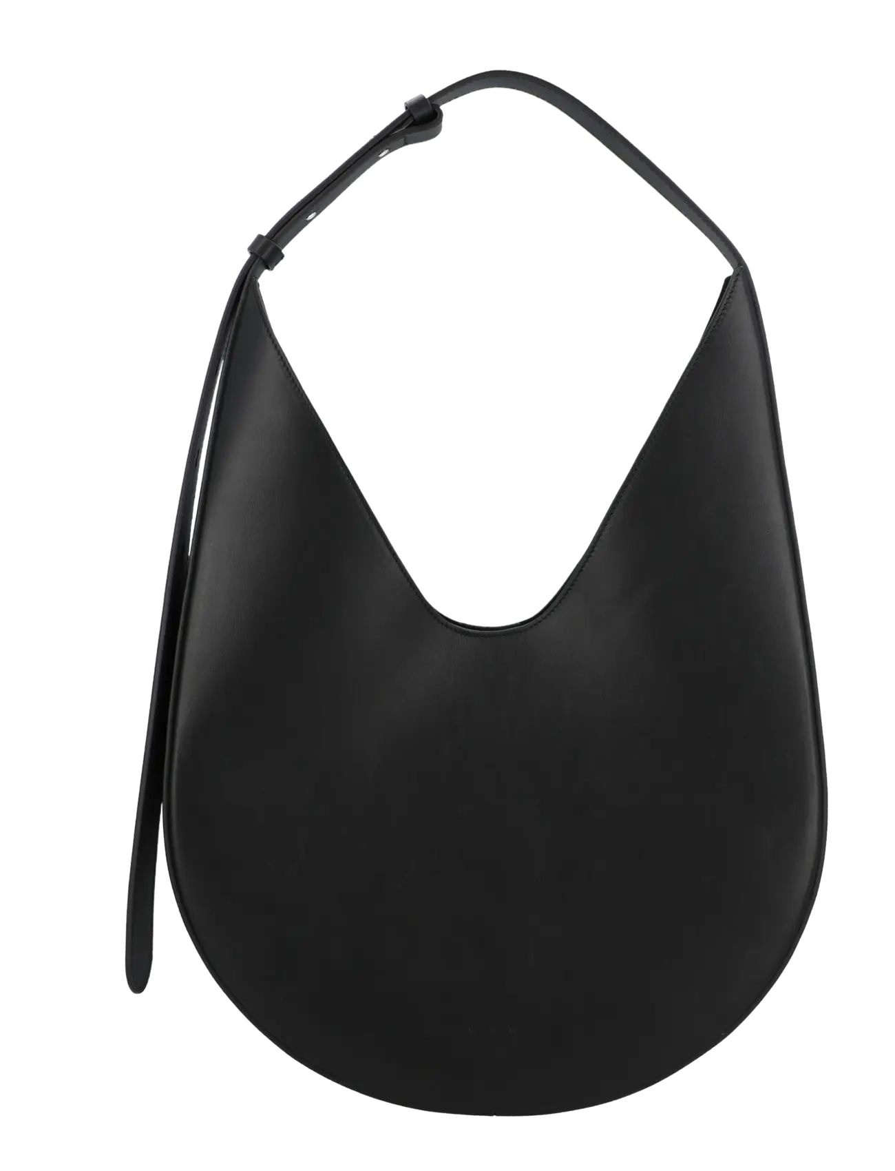 Aesther Ekme Hobo leather shoulder bag - Taschen - BLACK / black