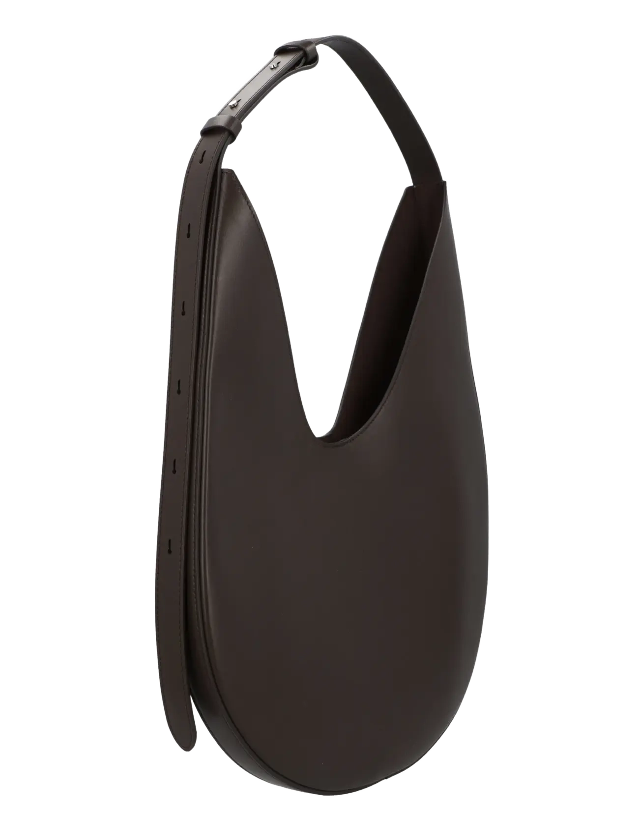 Aesther Ekme - Hobo leather shoulder bag - schultertaschen - brown - 1