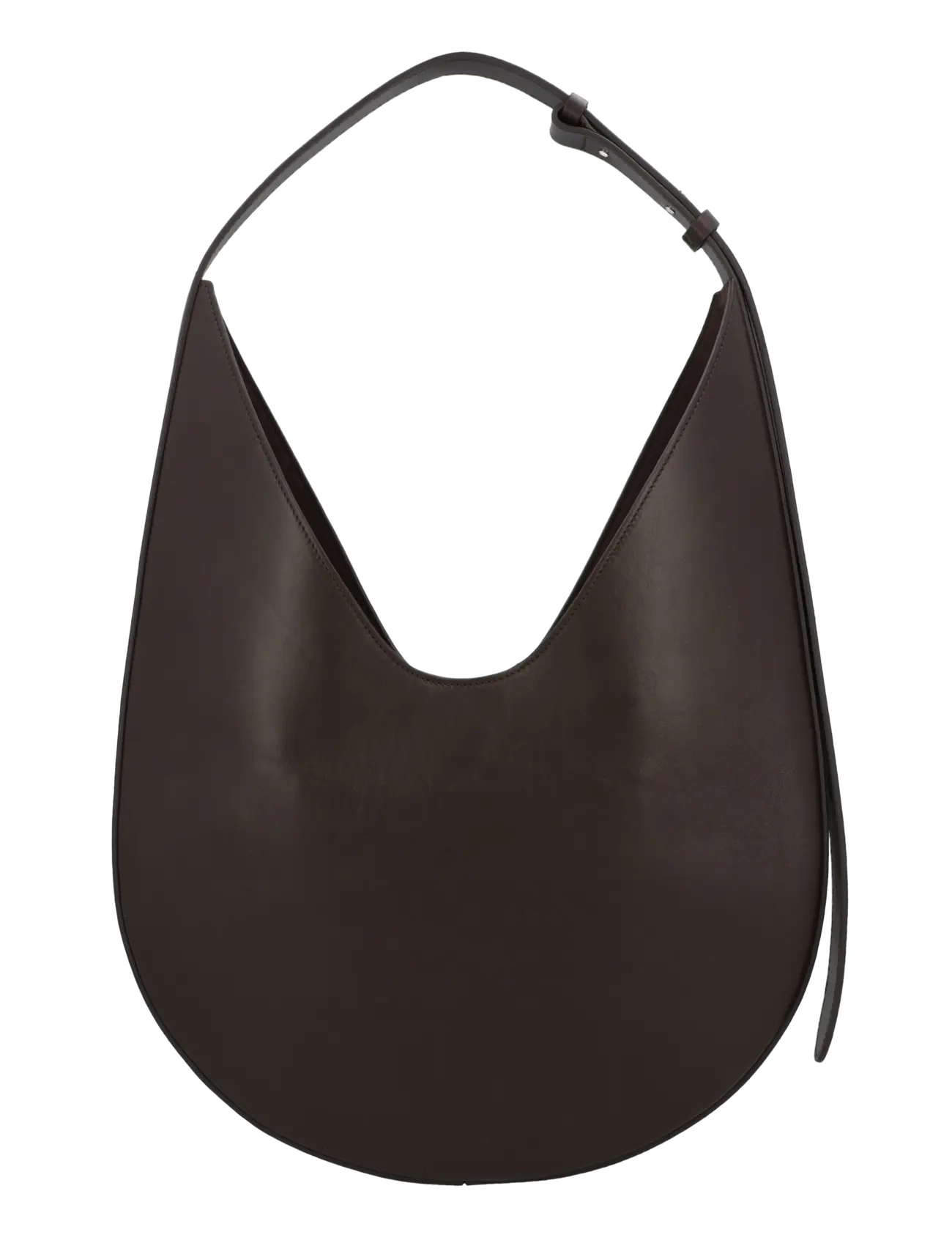 Aesther Ekme - Hobo leather shoulder bag - schultertaschen - brown - 2