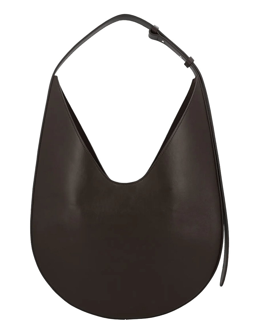 Aesther Ekme - Hobo leather shoulder bag - schultertaschen - brown - 2