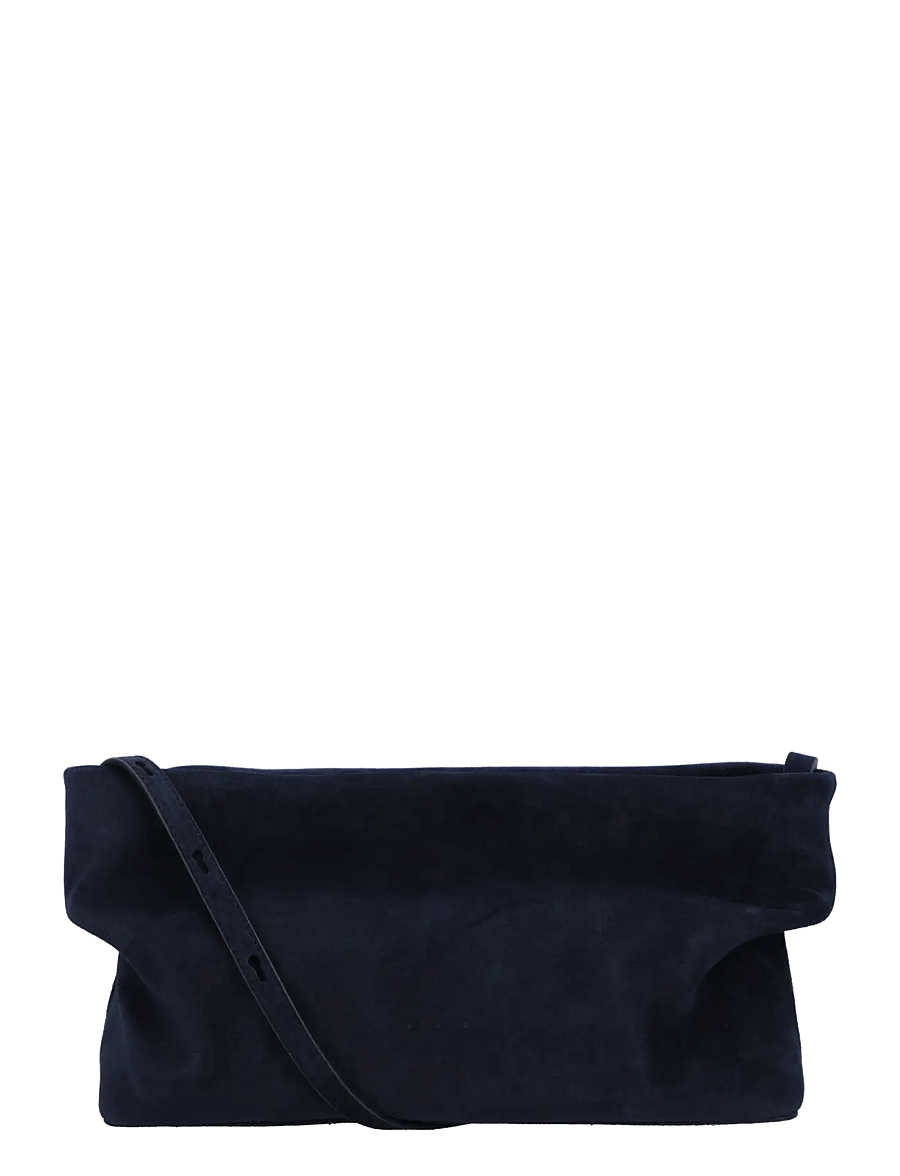 Aesther Ekme - Marine Suede Nina Clutch Bag - besondere anlässe - blue - 0