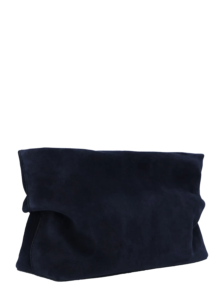 Aesther Ekme - Marine Suede Nina Clutch Bag - besondere anlässe - blue - 1
