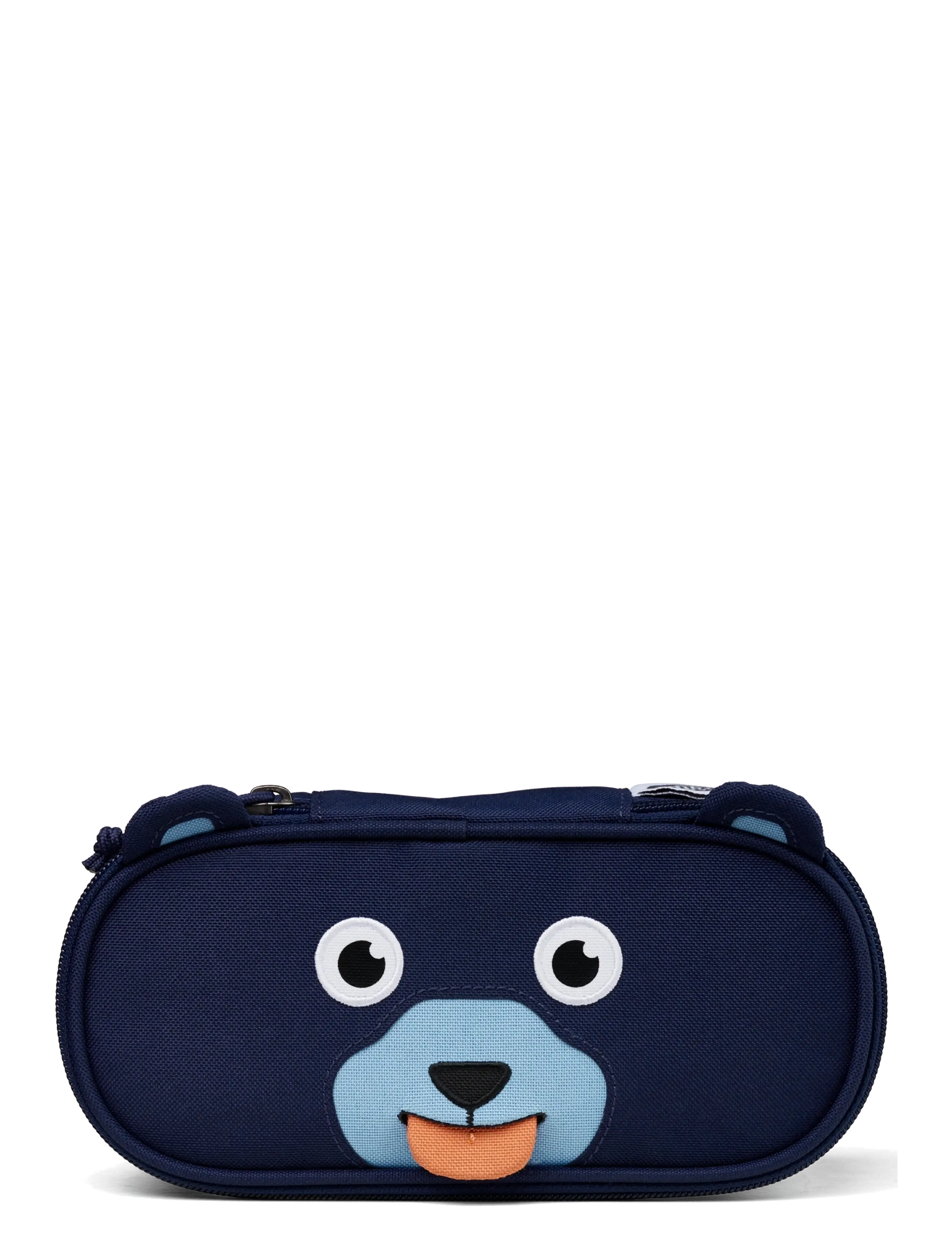 AFFENZAHN Pencilcase Bear Navy - 0.8 L - Kinder