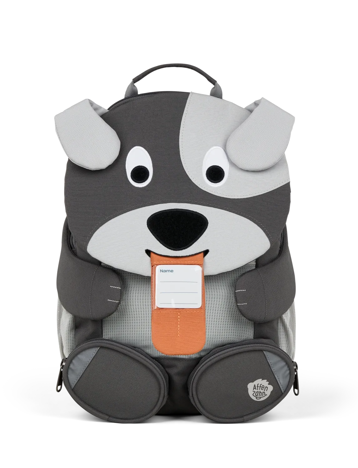 Affenzahn Large Friend Dog, 8 L, Bags, Grau - Backpacks, Kinder