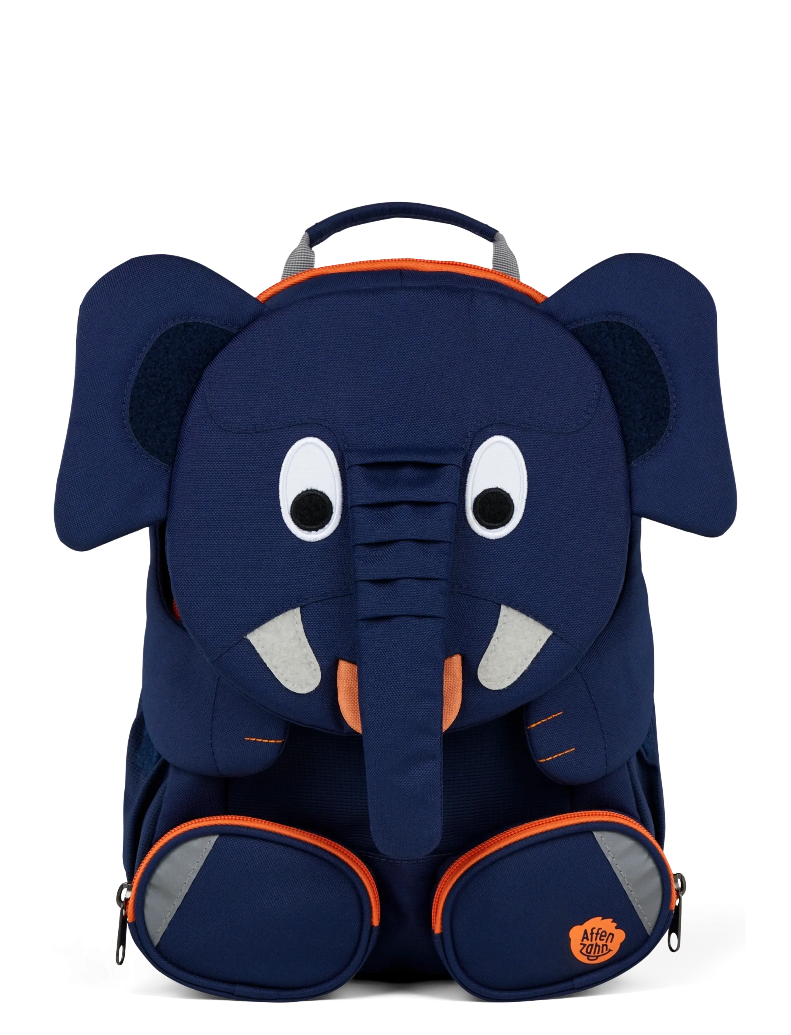 AFFENZAHN Large Friend Elephant Navy - 8 L - Kinder