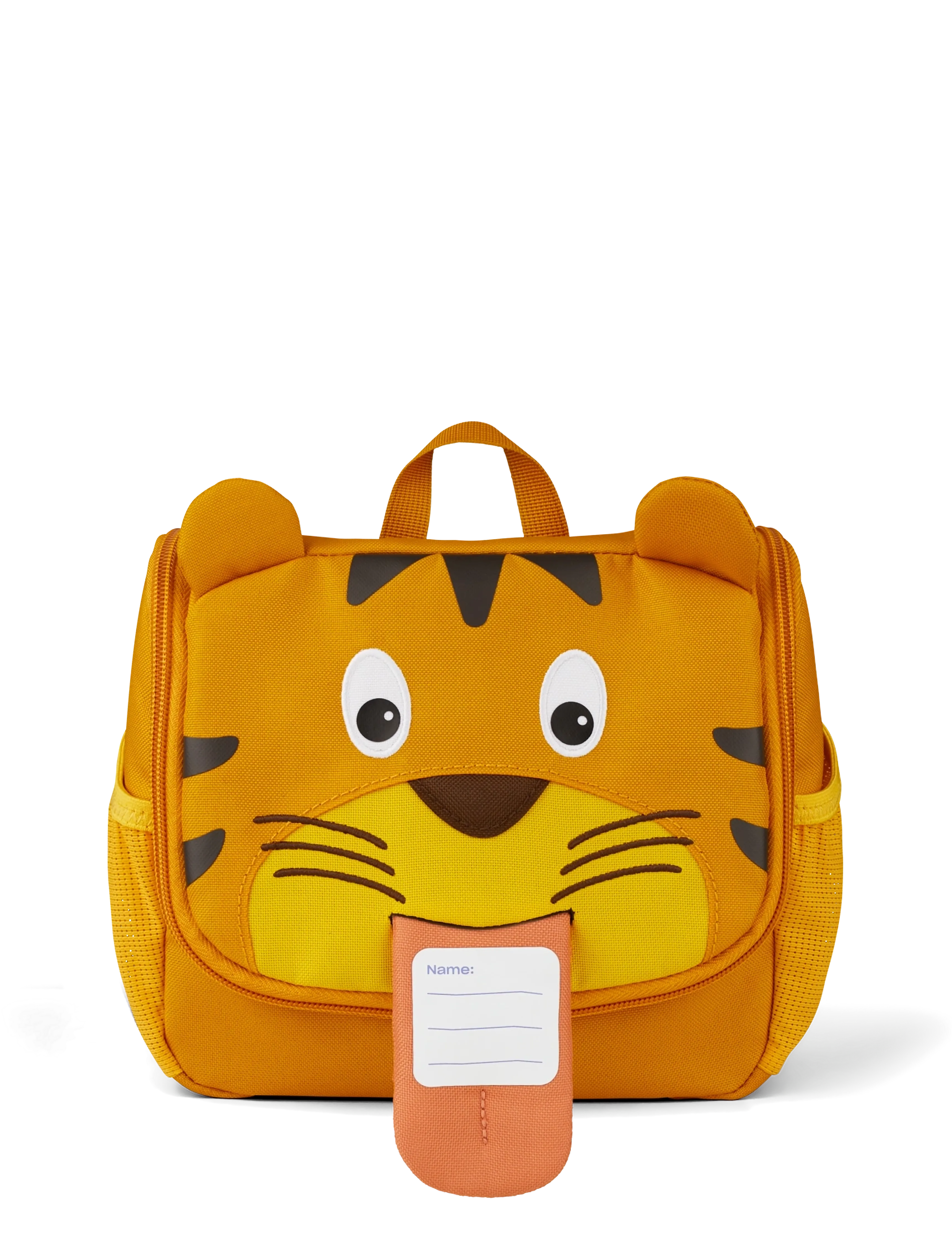 Affenzahn Washbag Tiger, 2.5 L, Bags, Orange - Toiletry Bag, Kinder
