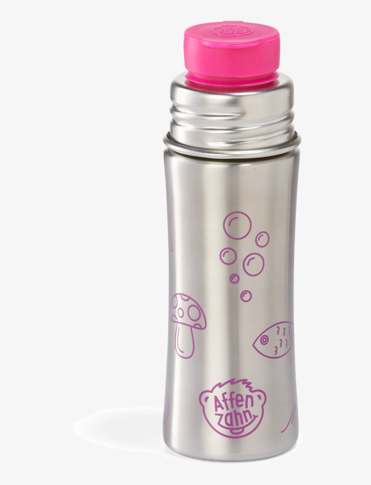 Affenzahn Bottle Owl, 0.33 L, Home, Silber - Meal Time, Kinder