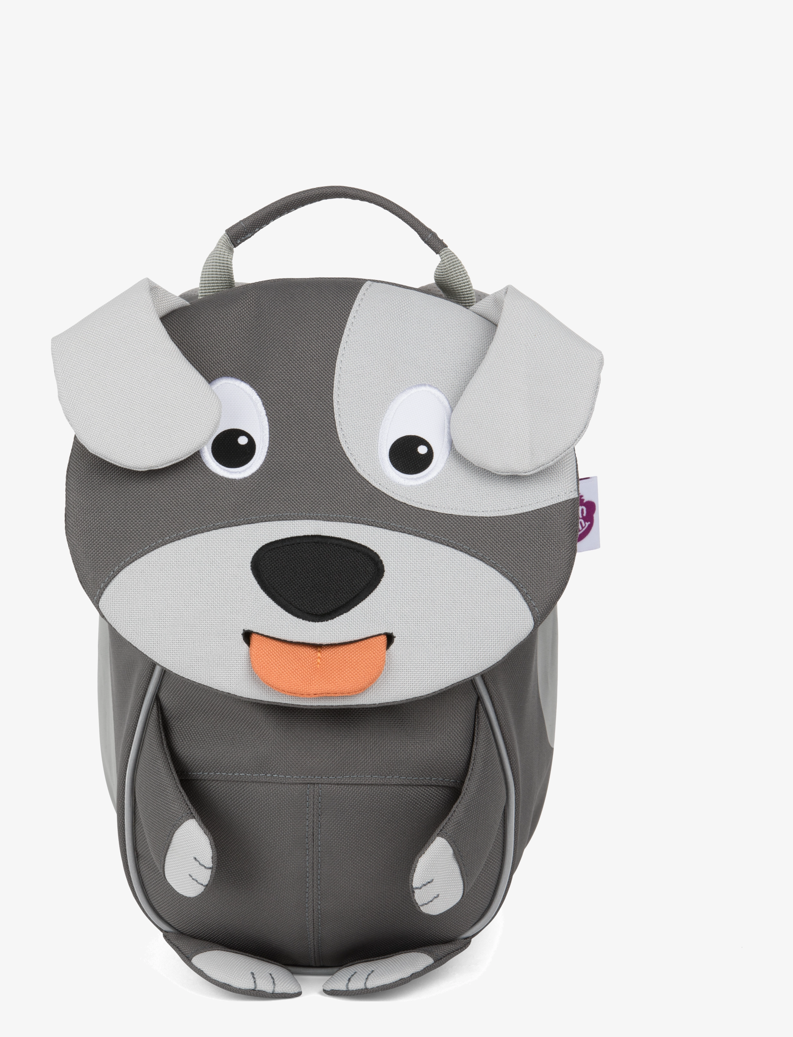Affenzahn Small Friend Dog, 4 L, Bags, Grau - Backpacks, Kinder