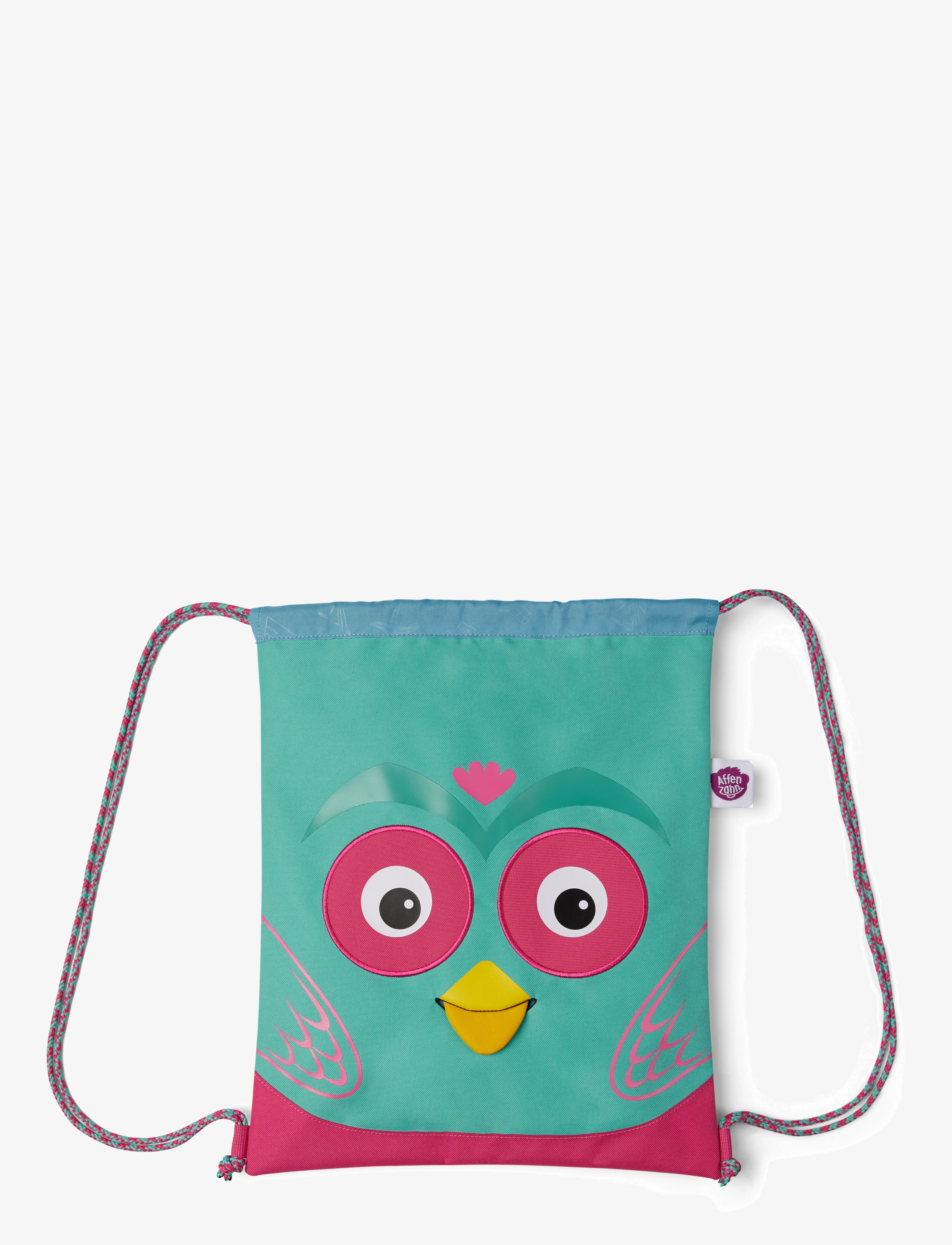 Affenzahn Gymbag Owl, Børn, Ugle Gymnastikpose, Grøn, Str: 4 L